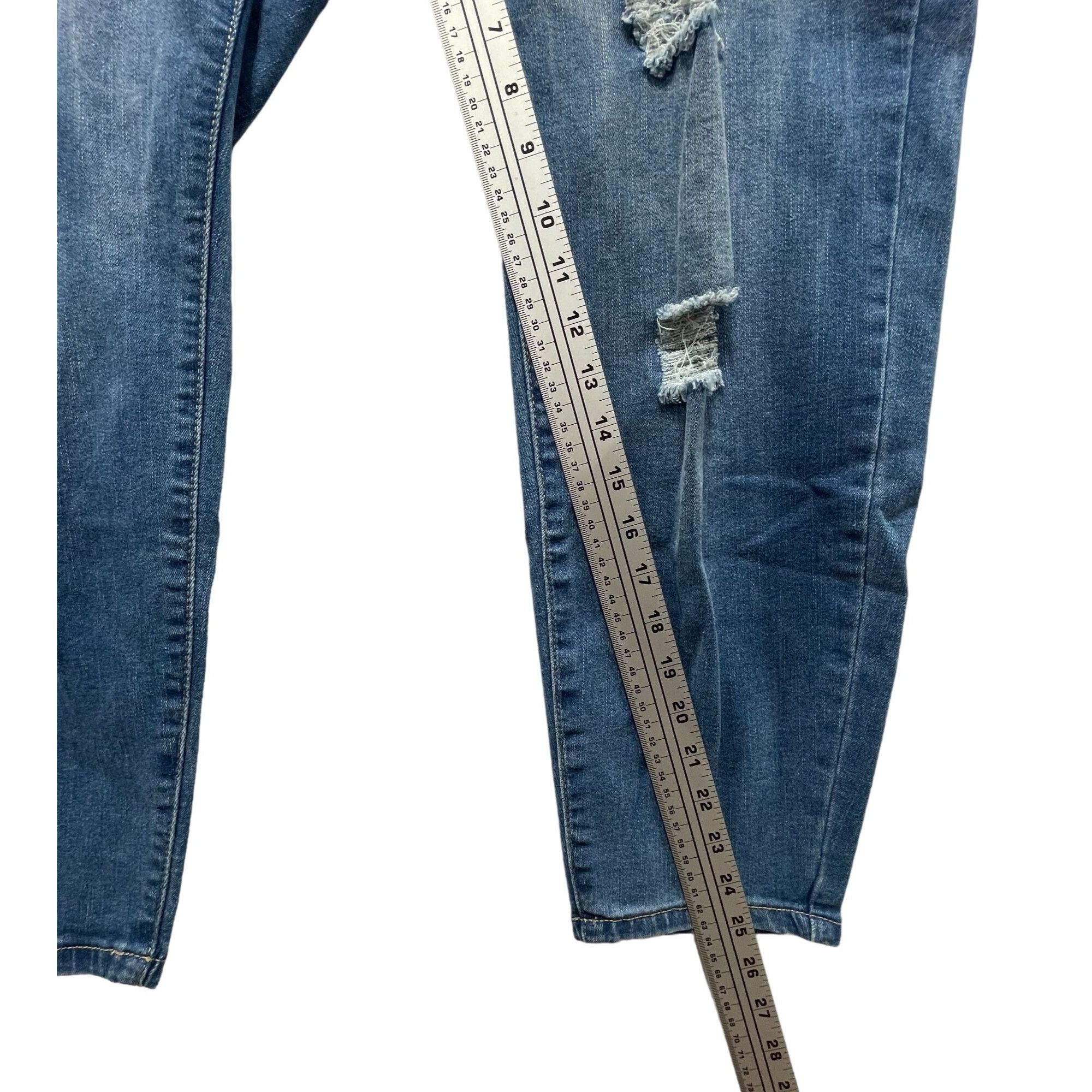 Other Rue + - Women's Ultimate Stretch High-Rise Jeans Distressed Size 42" / US 20 - 6 Thumbnail