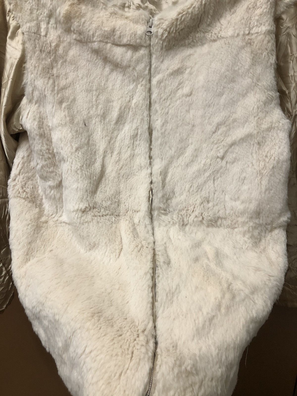 Fiorucci Vintage jacket rabbit fur coat Size M / US 6-8 / IT 42-44 - 3 Thumbnail