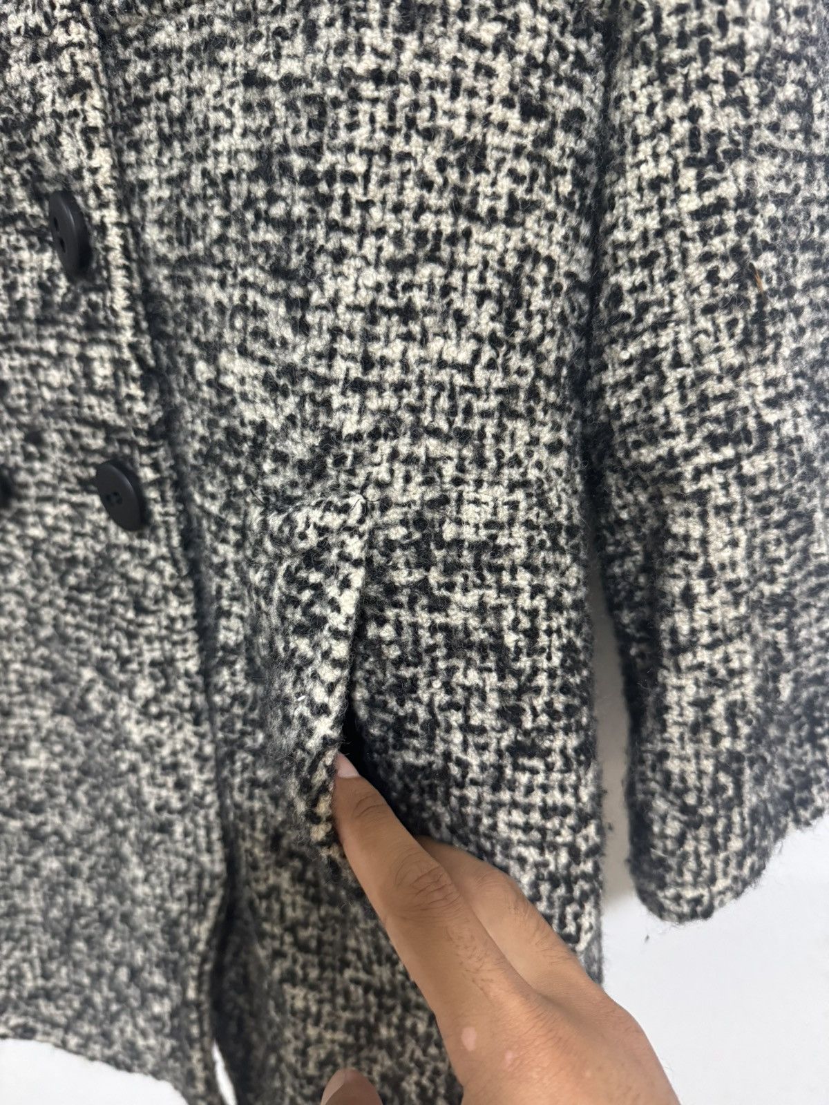 Designer × Vintage × Yves Saint Laurent Yves Saint Laurent Wool Knitted Jacket Size US S / EU 44-46 / 1 - 4 Thumbnail