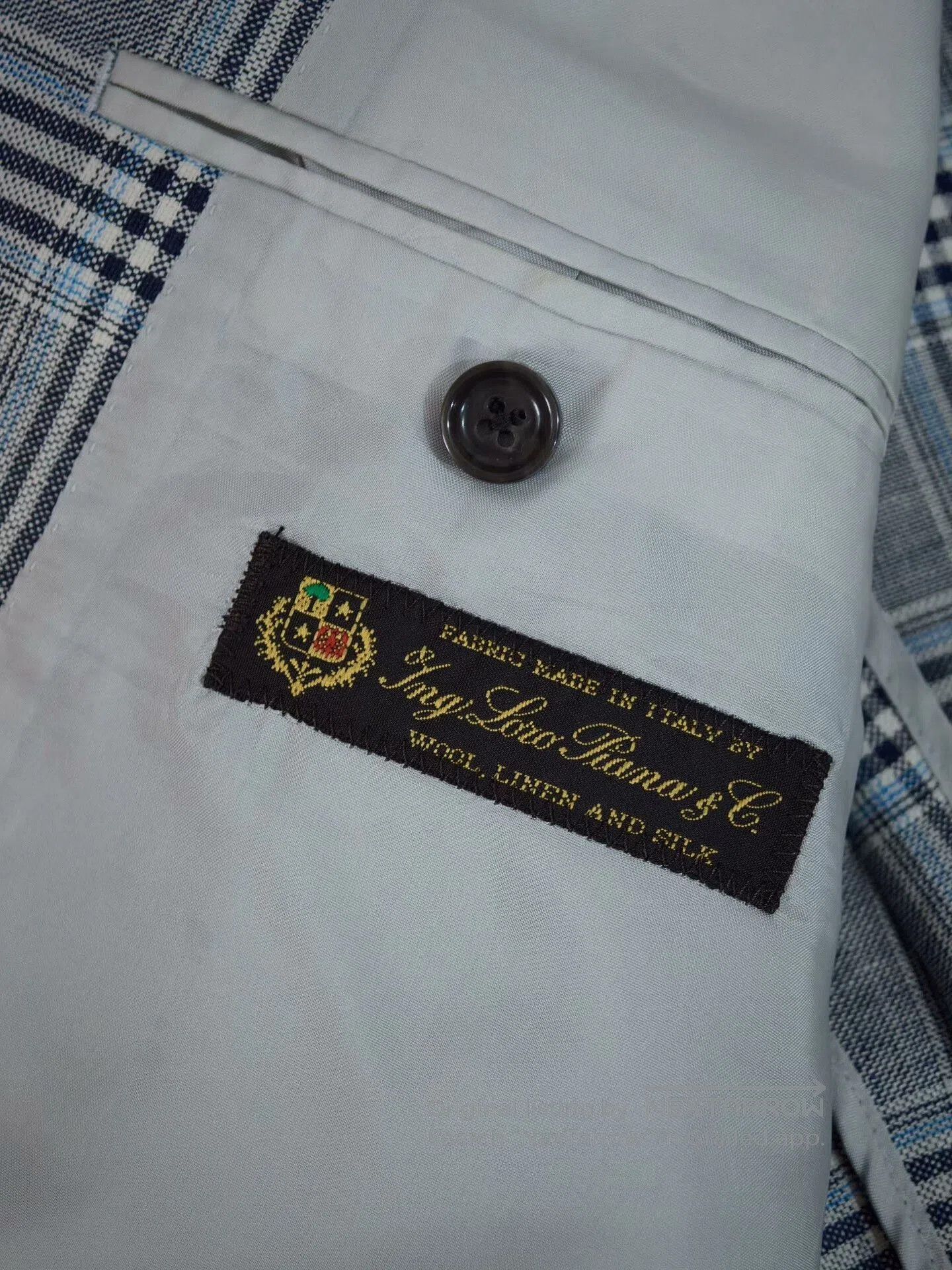 Loro Piana Italian Loro Piana Check Blazer Jacket. Size US M / EU 48-50 / 2 - 7 Thumbnail
