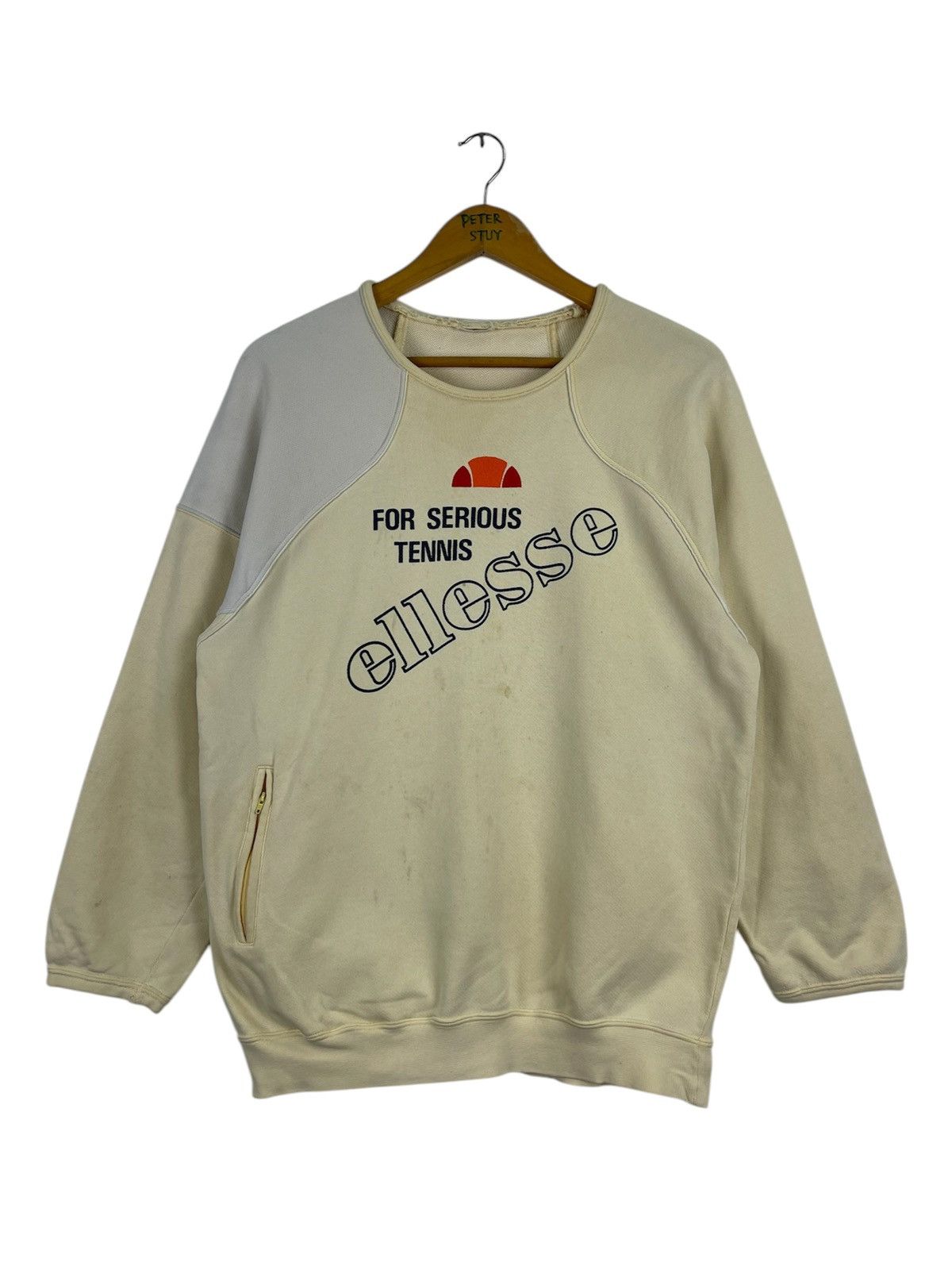 Ellesse × Vintage Vintage Ellesse Sweatshirt Size US M / EU 48-50 / 2 - 1 Thumbnail