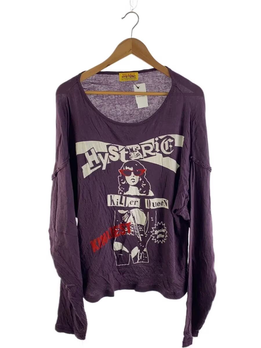 Hysteric Glamour Hysteric Killer Queen Crinkled Long Sleeve Tee Size US M / EU 48-50 / 2 - 1 Thumbnail