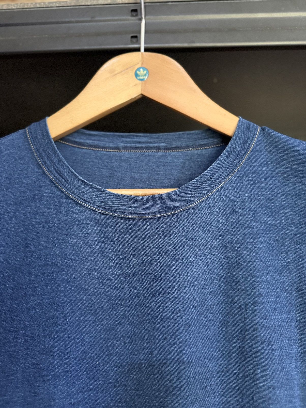 45rpm × Vintage Vintage 45rpm Pocket blank Blue Indigo Colour Japan Tee Size US M / EU 48-50 / 2 - 3 Thumbnail