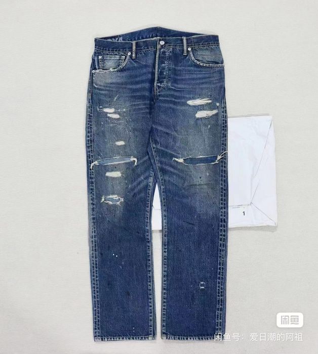 Visvim Visvim Dry4 Social Sculpture Dry-4 Denim | Grailed