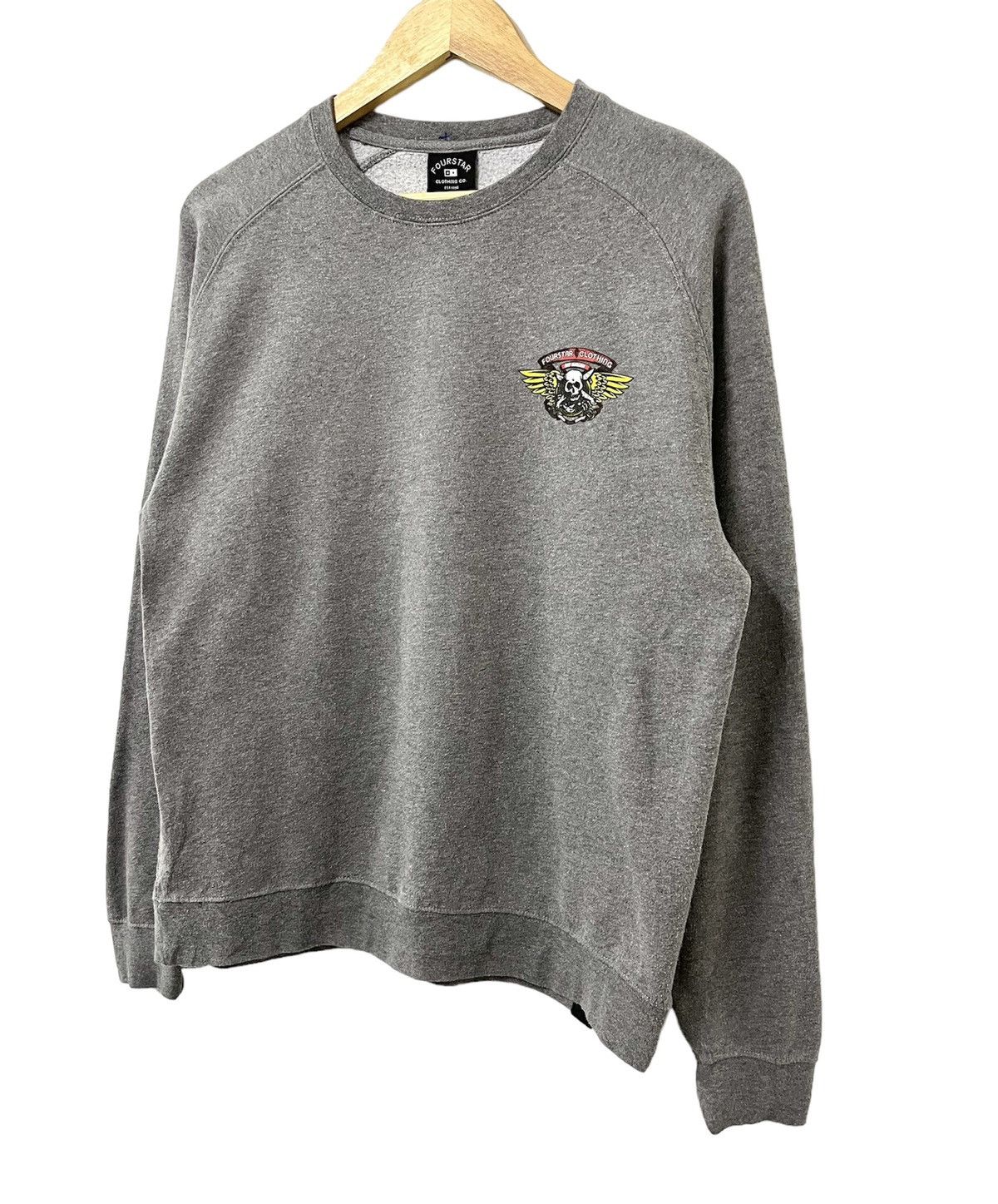 Fourstar FOURSTAR GUY MARIANO WINGED RIPPER SKATEBOARD SWEATSHIRT Size US M / EU 48-50 / 2 - 5 Thumbnail