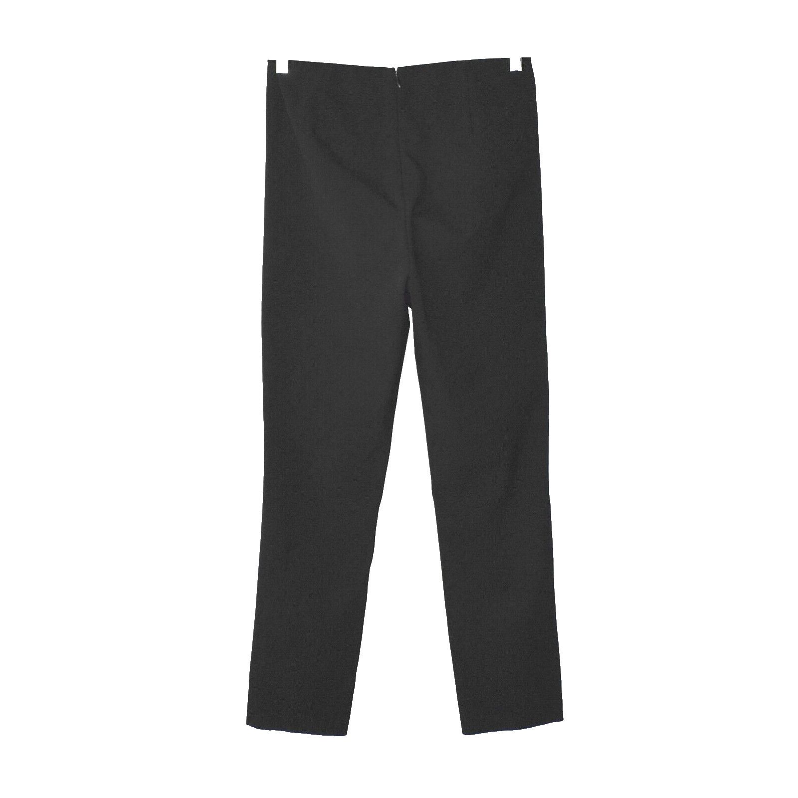 Rag & Bone RAG & BONE Black Stretch Back Zip Slim Fit Pants Sz 10 Size 32" / US 10 / IT 46 - 1 Thumbnail
