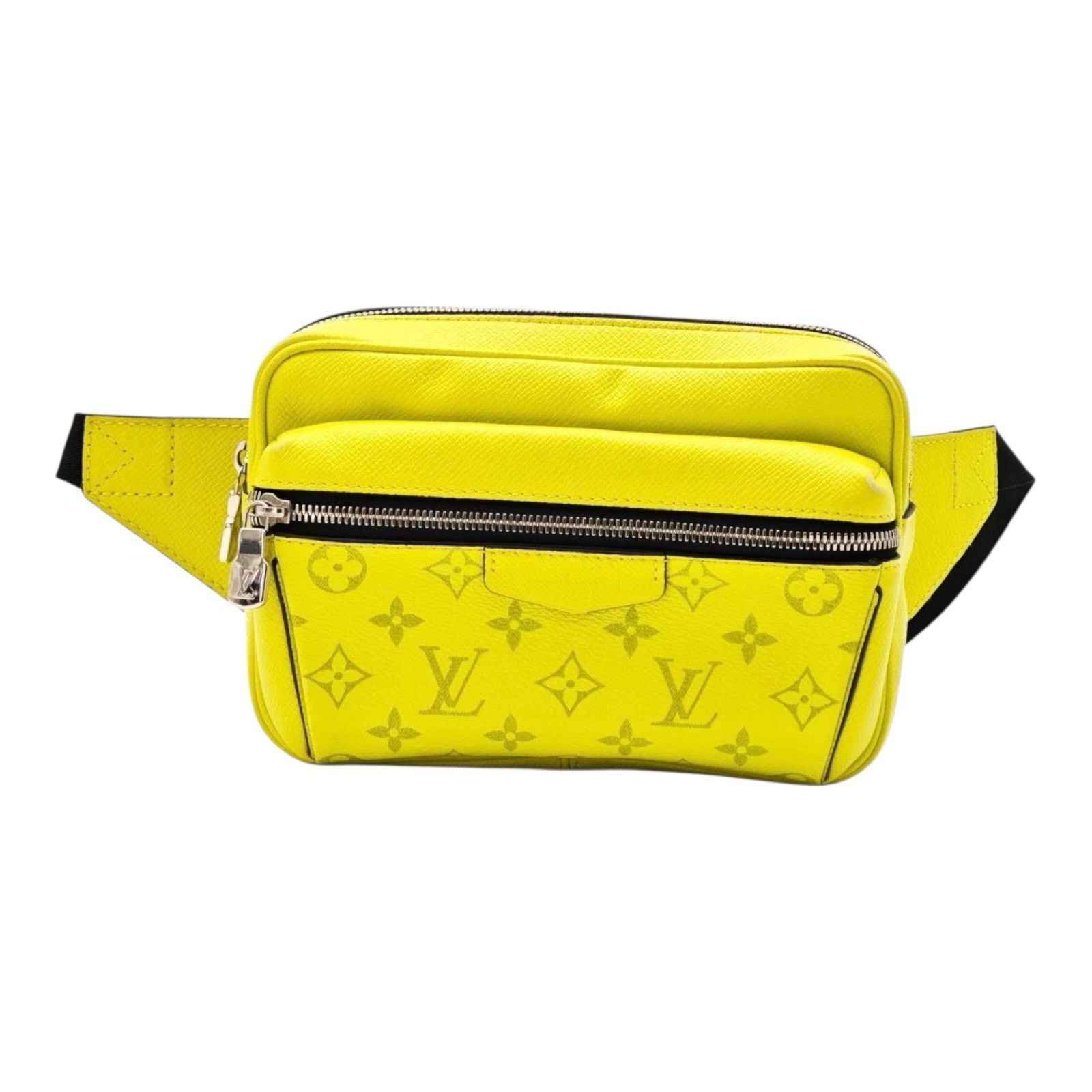 Louis Vuitton Discovery Waist Bag Bum Bag Jaune Monogram Eclipse Neon Size ONE SIZE - 20 Thumbnail