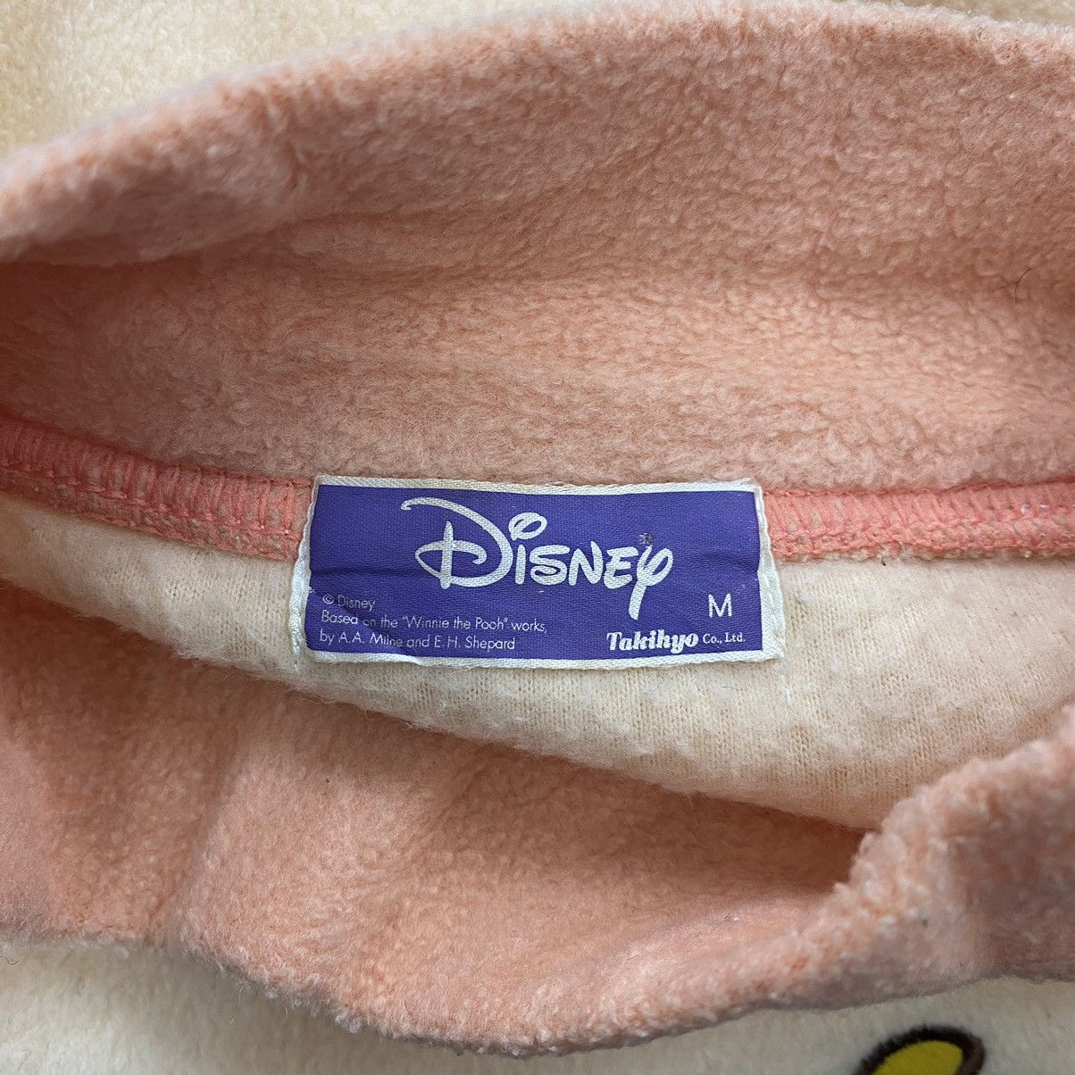 Disney × Vintage Vintage WINNIE THE POOH Walt Disney Cartoon Embroidered Size M / US 6-8 / IT 42-44 - 3 Thumbnail