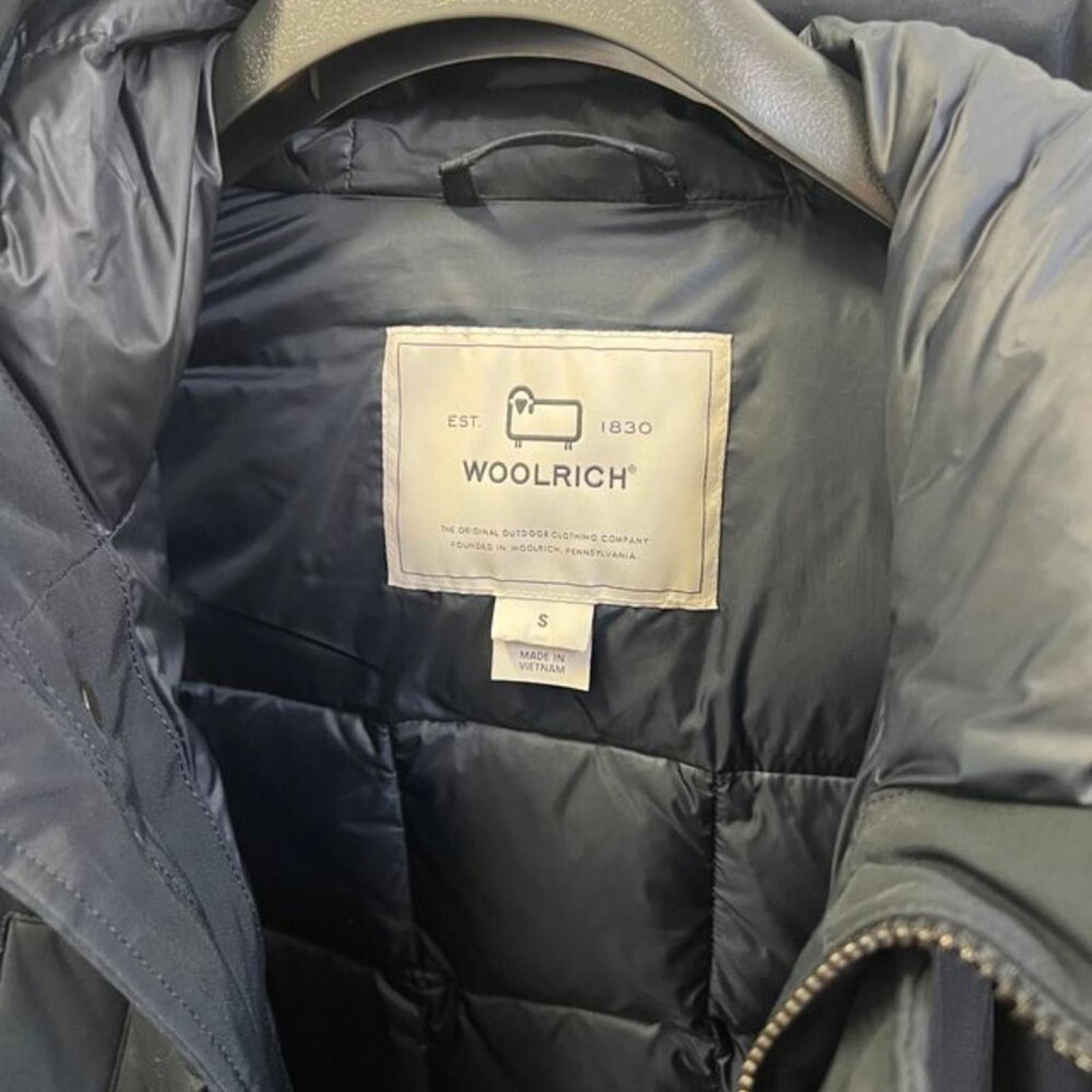 Woolrich Woolen Mills Blizzard Parka in Ramar Cloth - Men - Blue Size US S / EU 44-46 / 1 - 4 Thumbnail