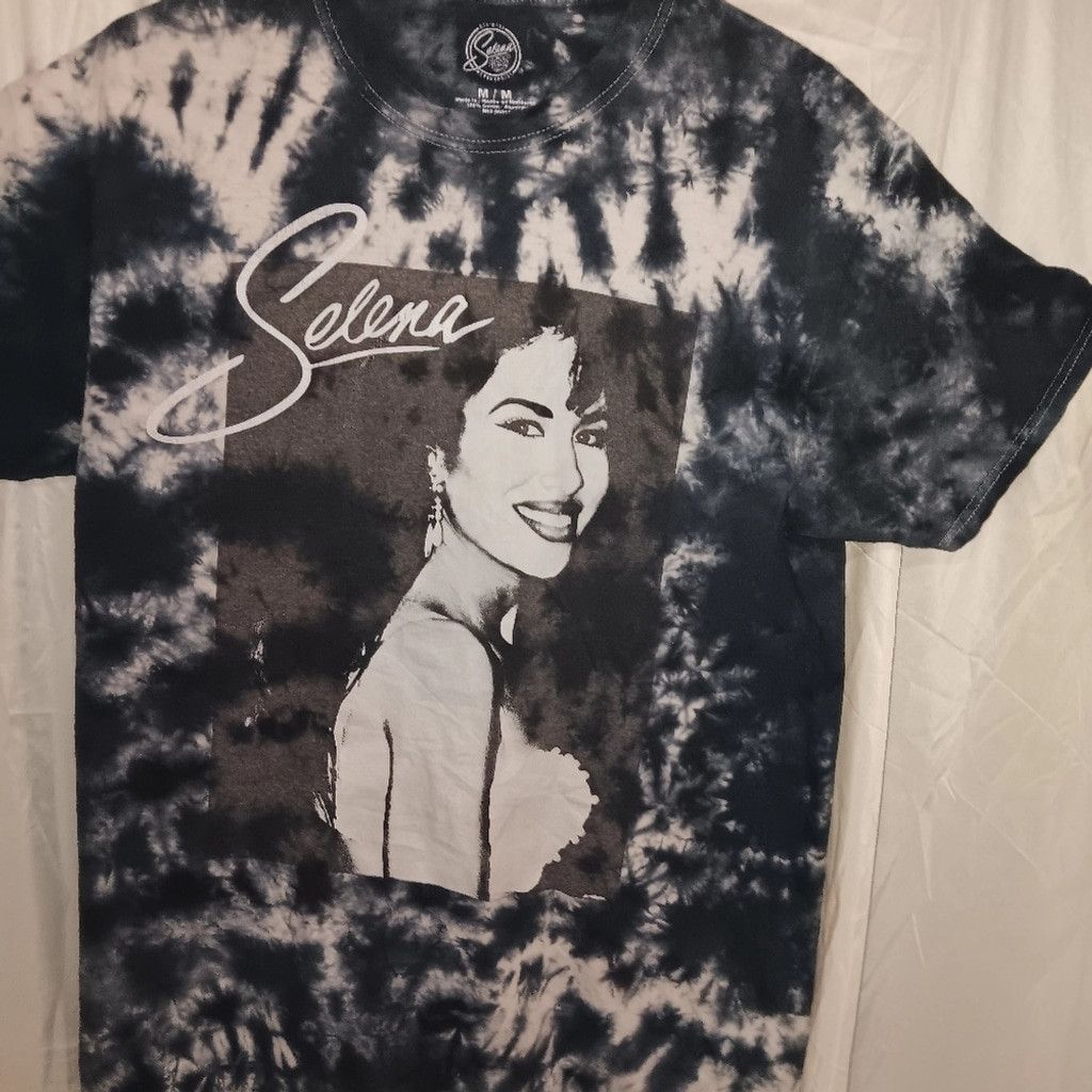 Serengeti Selena, t shirt, blue/black tye dye, men's medium, euc Size US M / EU 48-50 / 2 - 1 Thumbnail