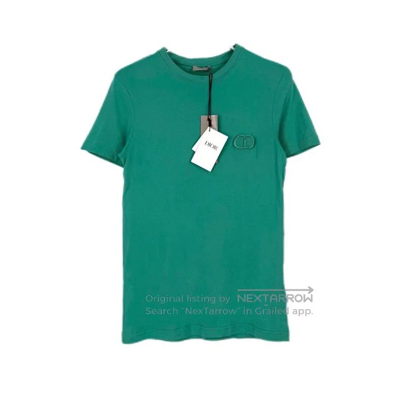 Dior Dior Green embroidered logo short sleeves Size US XS / EU 42 / 0 - 1 Thumbnail