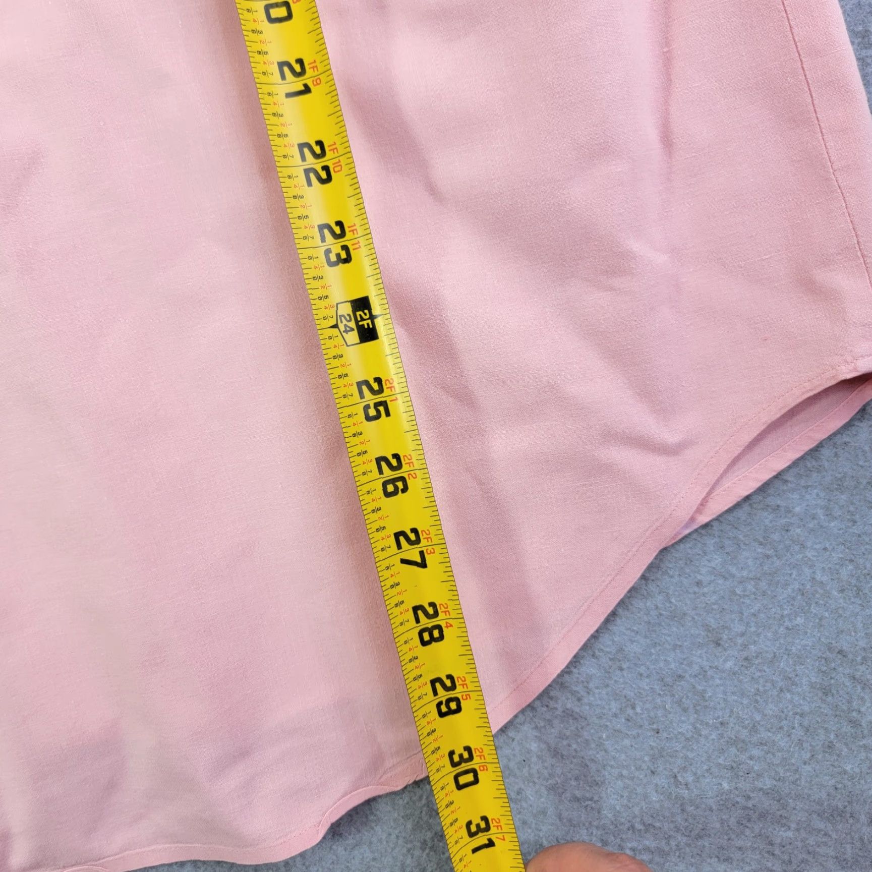 Bugle Boy VINTAGE Bugle Boy Shirt Mens Large Pink Short Sleeve Button Front Off Duty 90s Size US L / EU 52-54 / 3 - 7 Thumbnail