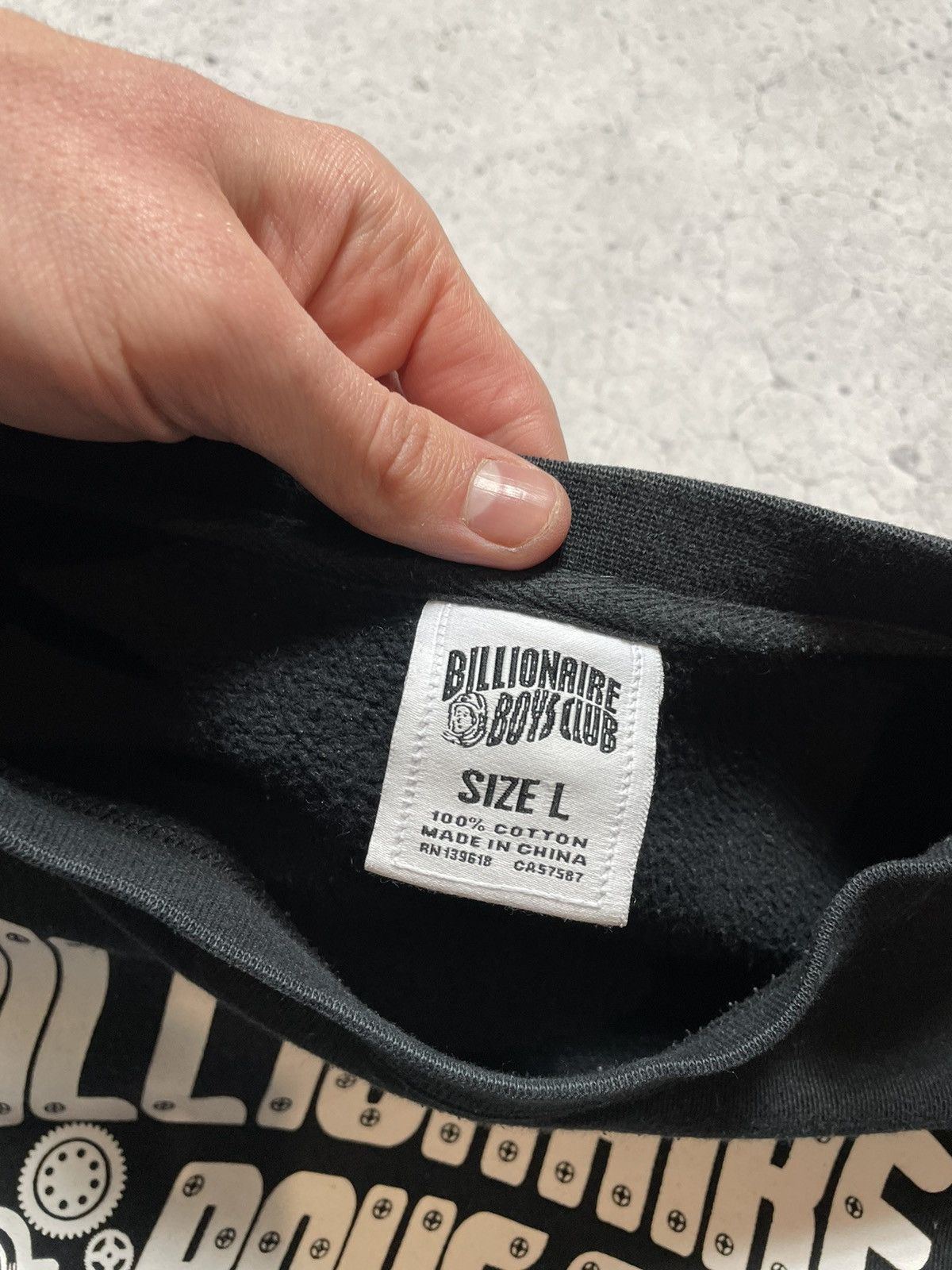 Billionaire Boys Club Vintage Billionaire Boys Club Big Logo Sweatshirt Y2K BBC Size US L / EU 52-54 / 3 - 9 Thumbnail