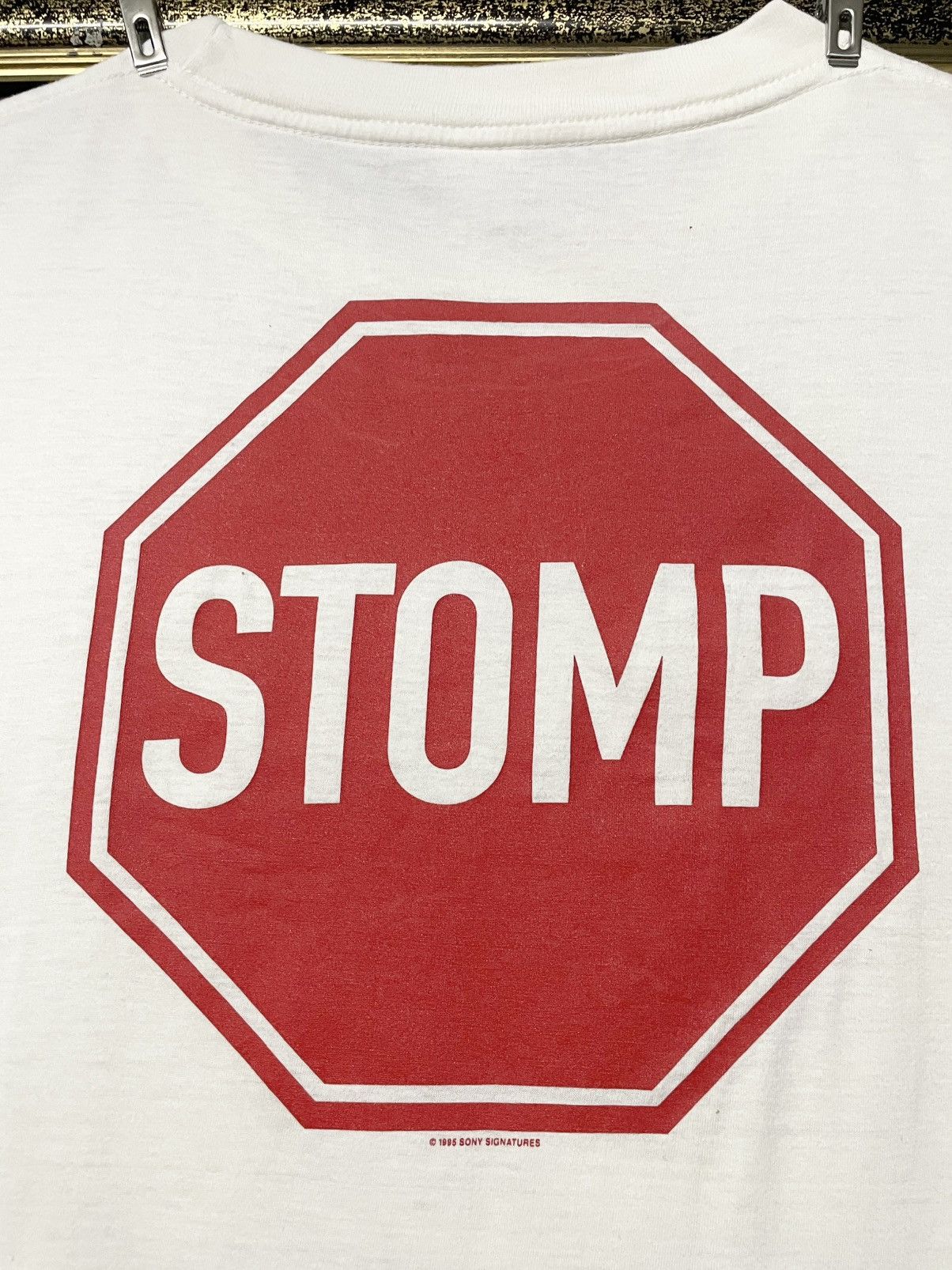 Band Tees Vintage Og 1995 Anthrax Storm 442 Sony Signature Graphic Tee Size US XL / EU 56 / 4 - 19 Thumbnail