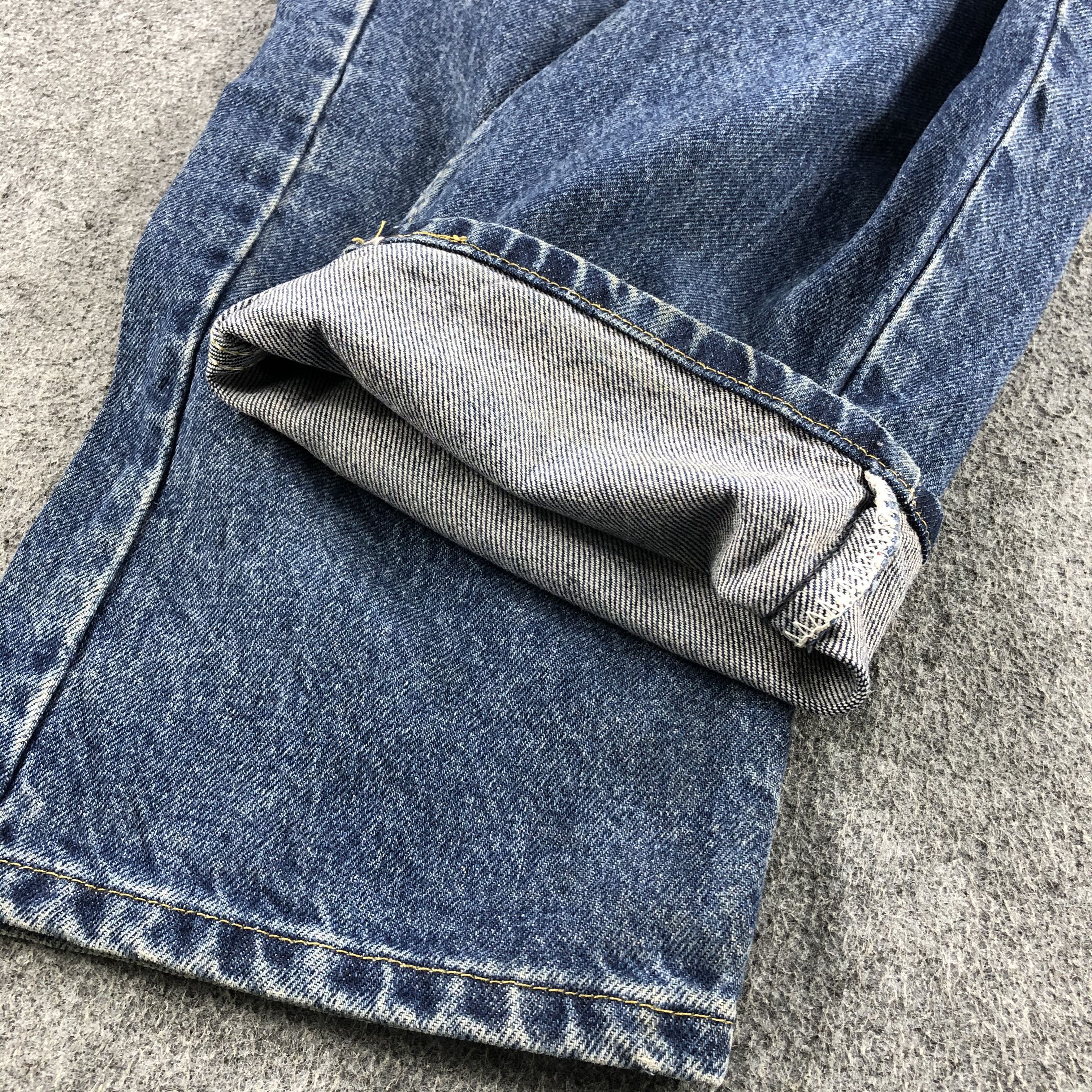 Lee Vintage Blue Wash Lee Jeans-J2142 Size US 34 / EU 50 - 6 Thumbnail
