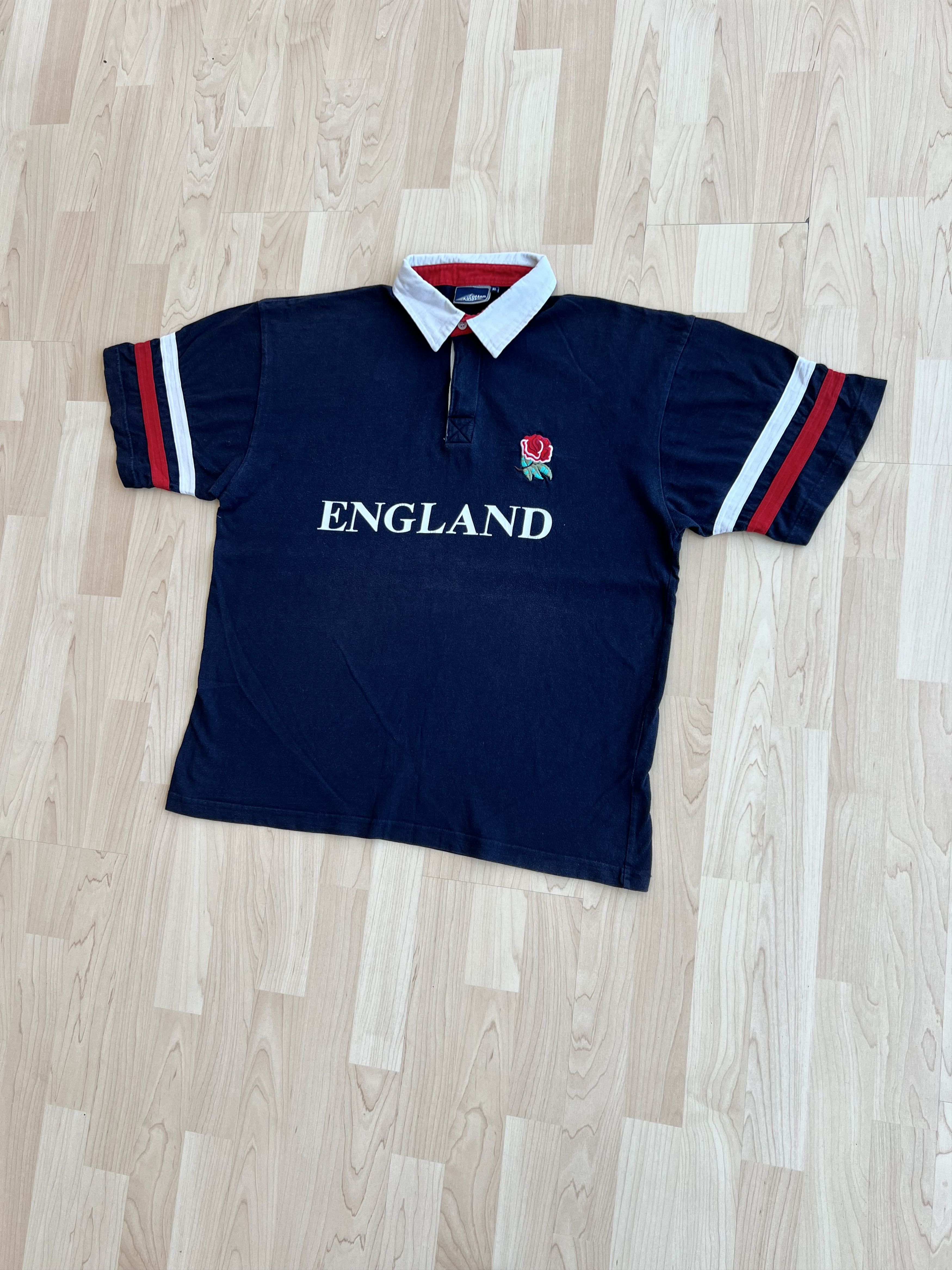 Jockey Cotton Kings England Polo Shirt Large Rugby Jockey Size US XL / EU 56 / 4 - 2 Thumbnail