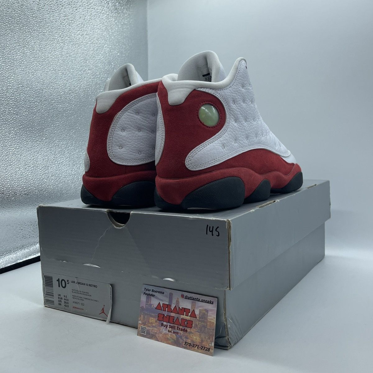 Jordan Brand Air Jordan 13 Chicago Size US 10.5 / EU 43-44 - 5 Thumbnail