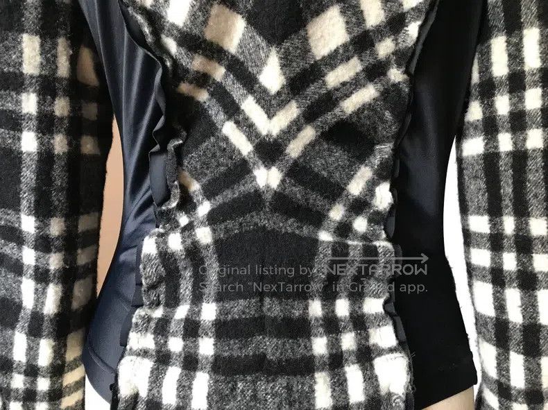 Comme des Garcons Comme Des Garcons Corduroy checkered wool coat Size M / US 6-8 / IT 42-44 - 1 Thumbnail