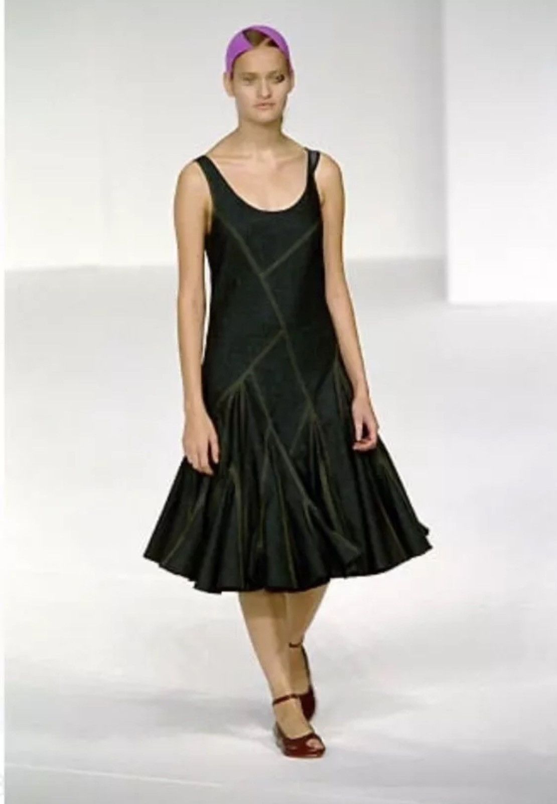 Hussein Chalayan Archive Hussein Chalayan Spring 2000 Denim Dress Size S / US 4 / IT 40 - 1 Thumbnail