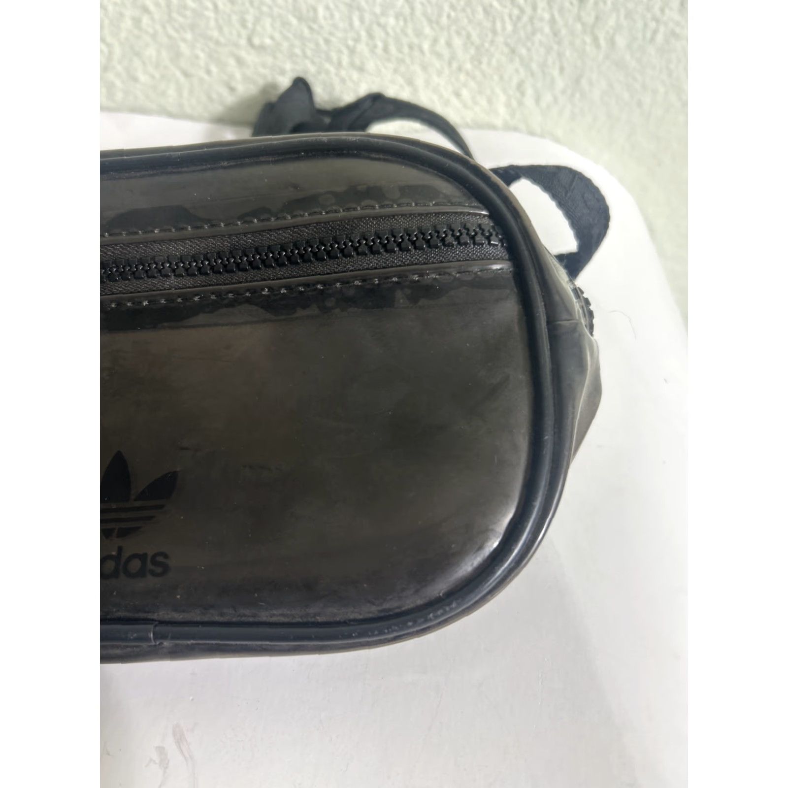 Adidas adidas Originals Trefoil Dark Clear Tinted Waist Pack Belt Bag Small Men Gray 8x5x2 Size ONE SIZE - 4 Thumbnail