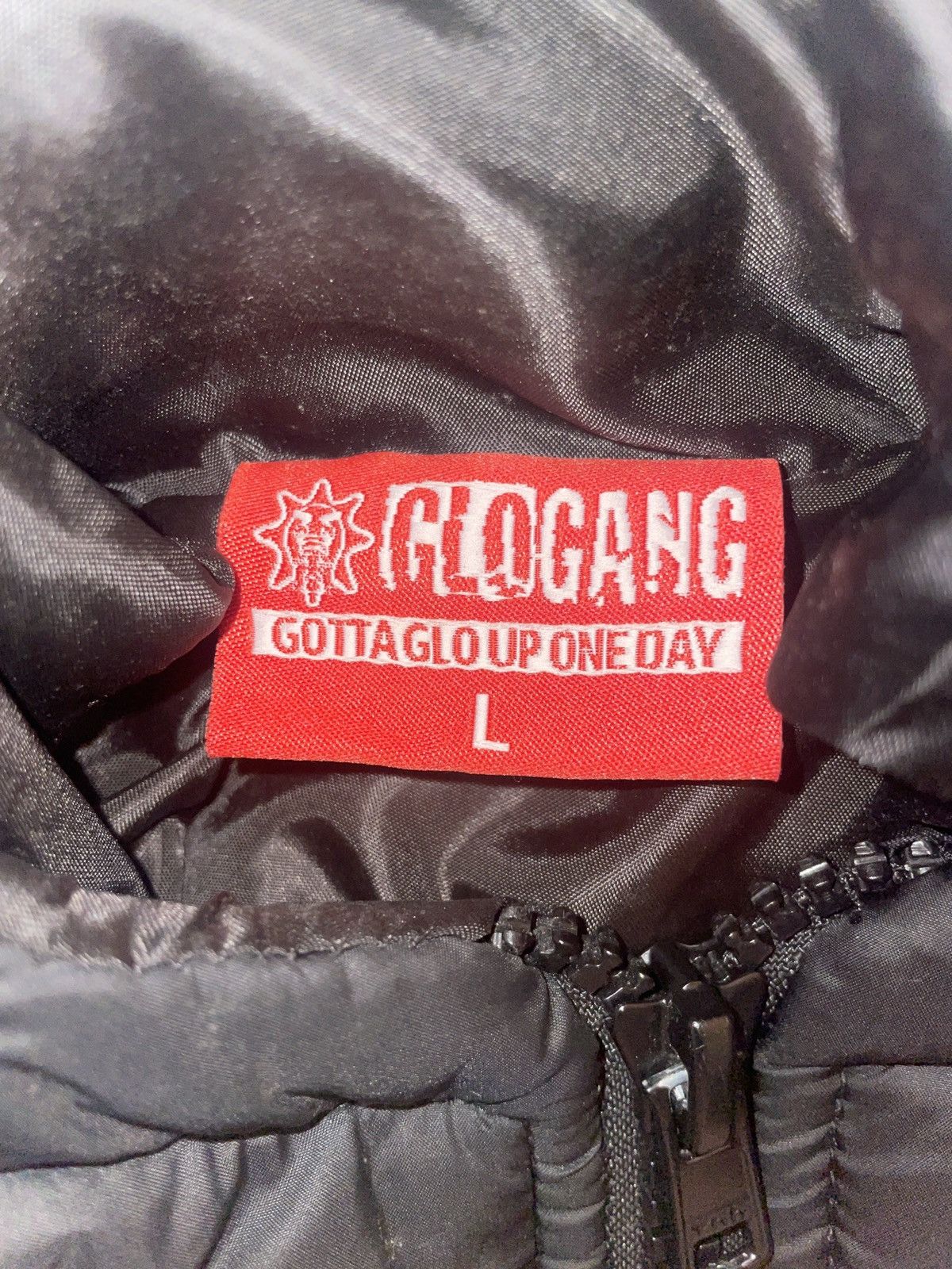 Glo Gang Glo Gang black skeleton puffer Size US L / EU 52-54 / 3 - 6 Thumbnail