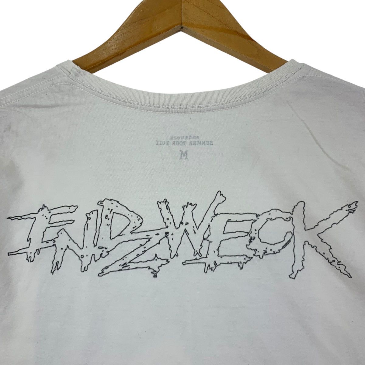 Vintage ENDZWECK HARDCORE BAND Summer Tour 2011 Tee Shirt Top Japan Size M / US 6-8 / IT 42-44 - 5 Thumbnail
