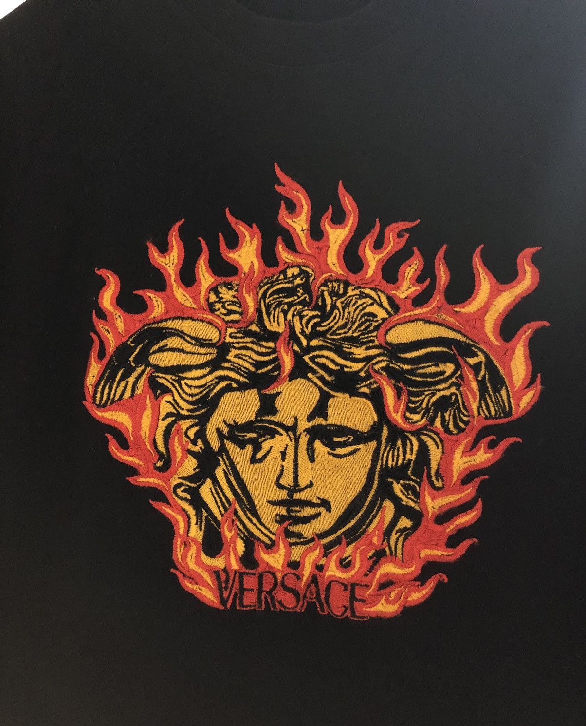 Versace Versace Medusa Flame T Shirt US Men’s Medium Size US M / EU 48-50 / 2 - 2 Thumbnail