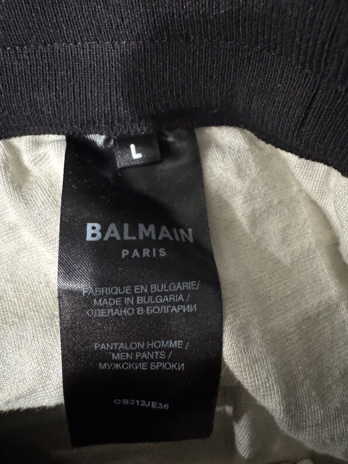 Balmain Balmain monogram jacquard jogger Size US 34 / EU 50 - 5 Thumbnail