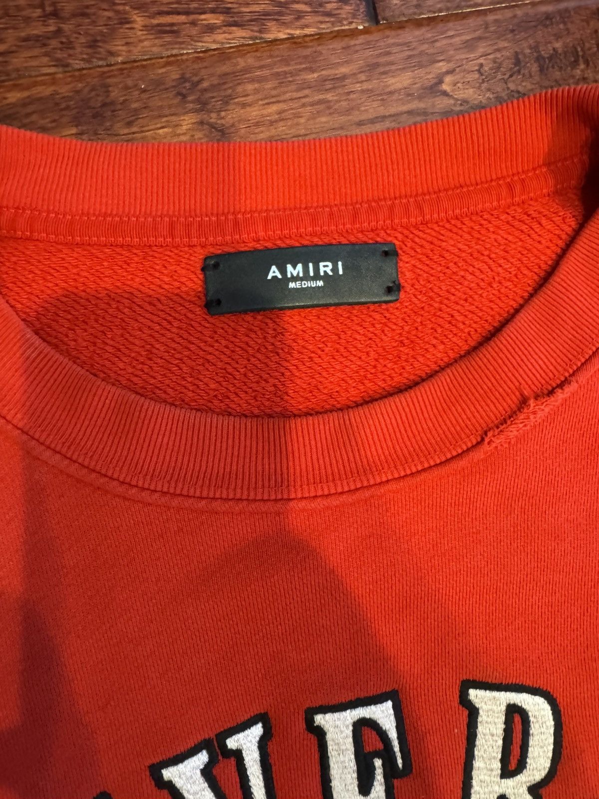 Amiri Amiri Rodeo Drive Crewneck Red Medium Size US M / EU 48-50 / 2 - 2 Thumbnail