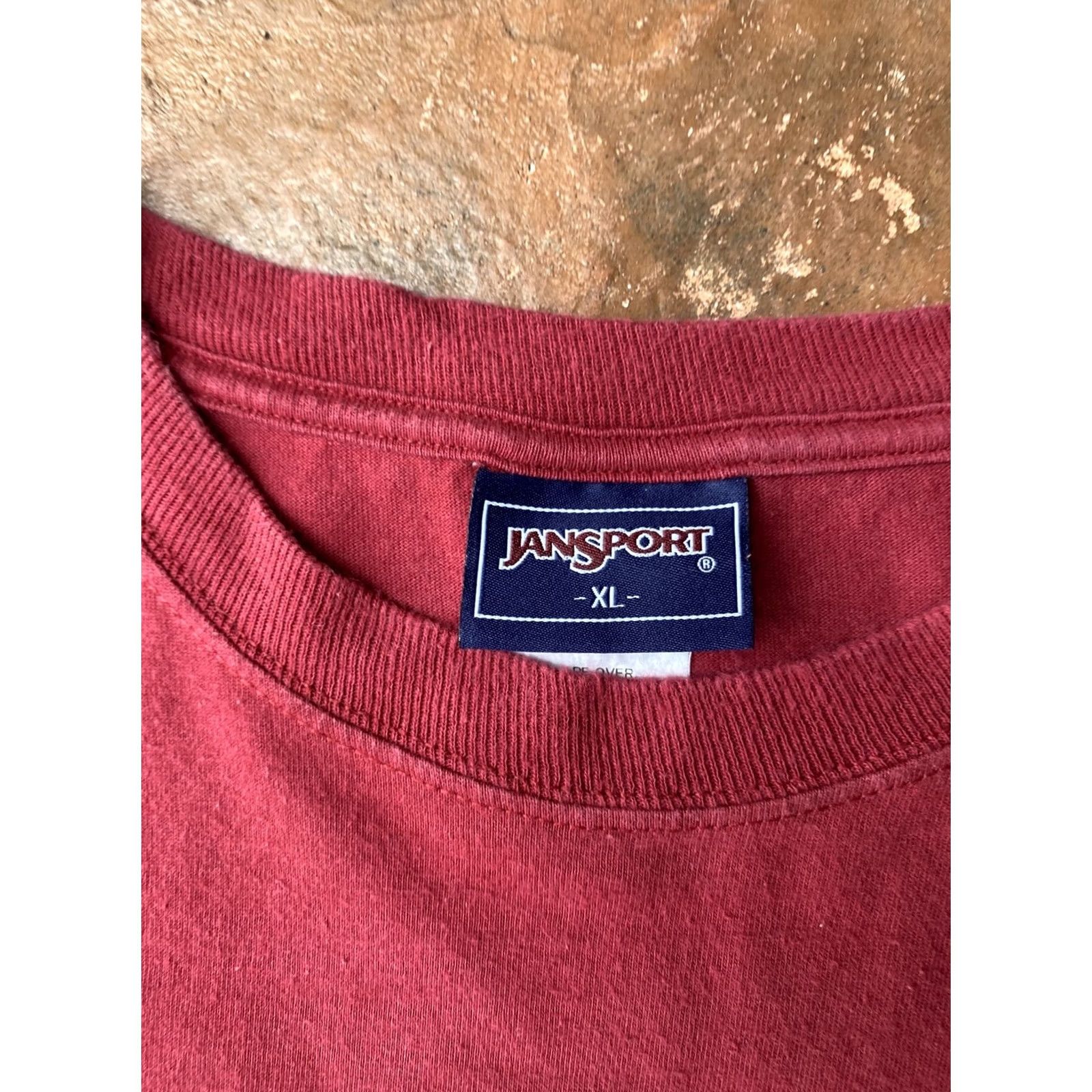 Jansport VINTAGE Florida State Seminoles Spell Out College T-Shirt XL Maroon Cotton JanSport Crew Neck Short Sleeve Men N/A Size US XL / EU 56 / 4 - 2 Thumbnail