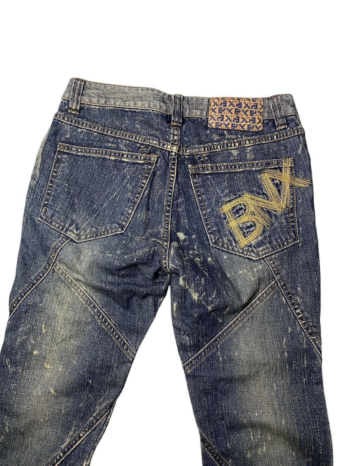 Hysteric Glamour 2000's BNX Spiral Distressed Flared Jeans Size US 26 / EU 42 - 5 Thumbnail