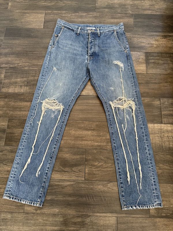 Doublet Too Much Damage Denim Jeans Distressed Size L Size US 34 / EU 50 - 1 Thumbnail