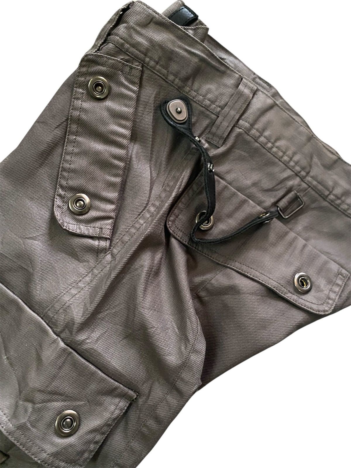 Tornado Mart 🔥 HOT🔥 Gothic Punk Y2K Tornado Mart Japan Waxed Bondage Pant Size US 32 / EU 48 - 7 Thumbnail