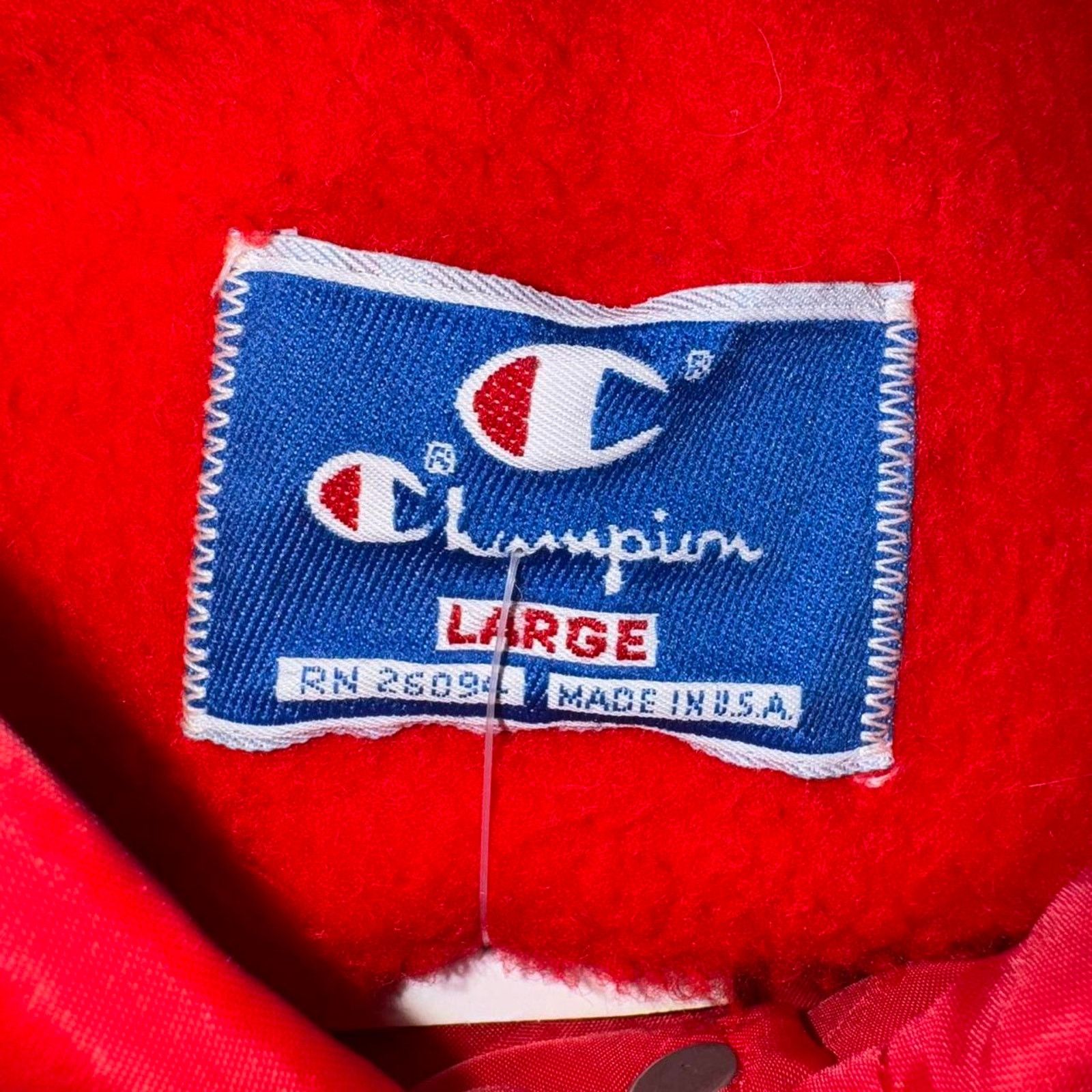 Champion Rare vintage 90s RPI lacrosse champion coach jacket Size US L / EU 52-54 / 3 - 4 Thumbnail