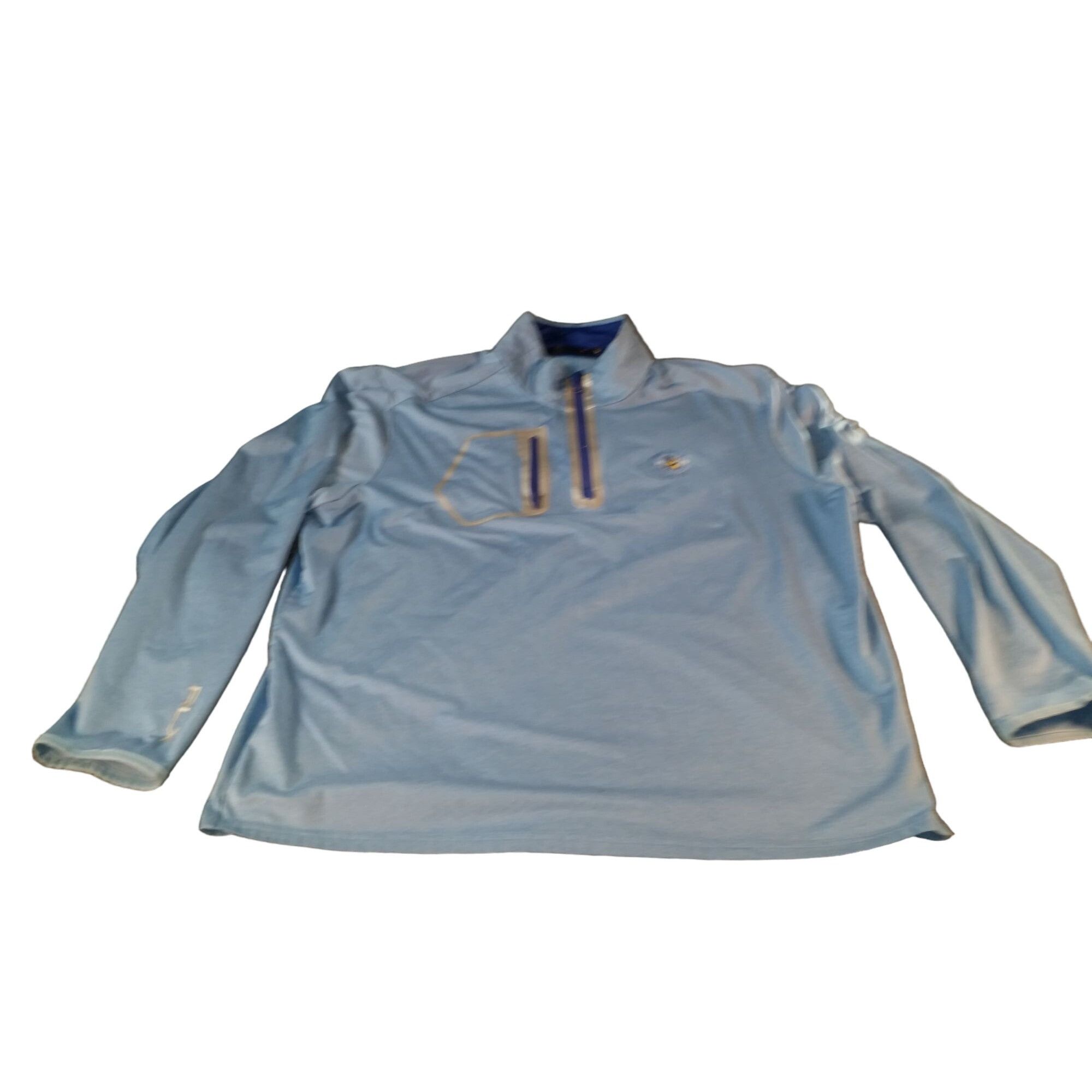 RLX Ralph Lauren RLX Ralph Lauren Pullover Shirt Men Sz XXL Blue US Open 2020 Size US XXL / EU 58 / 5 - 1 Thumbnail