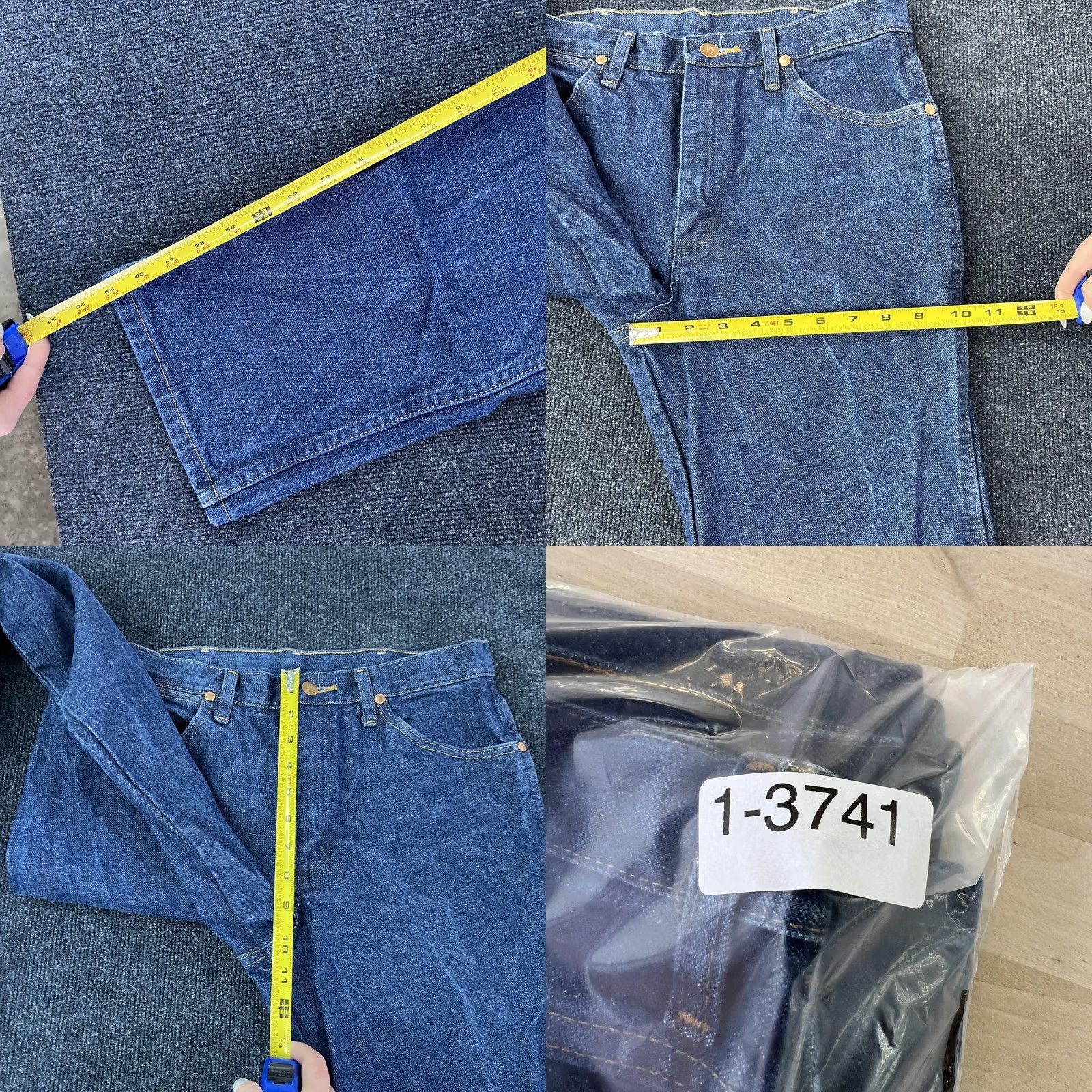 Wrangler Wrangler Jeans Mens 26x29 Blue Denim Straight Leg Medium Wash Casual Pants Size US 26 / EU 42 - 8 Thumbnail