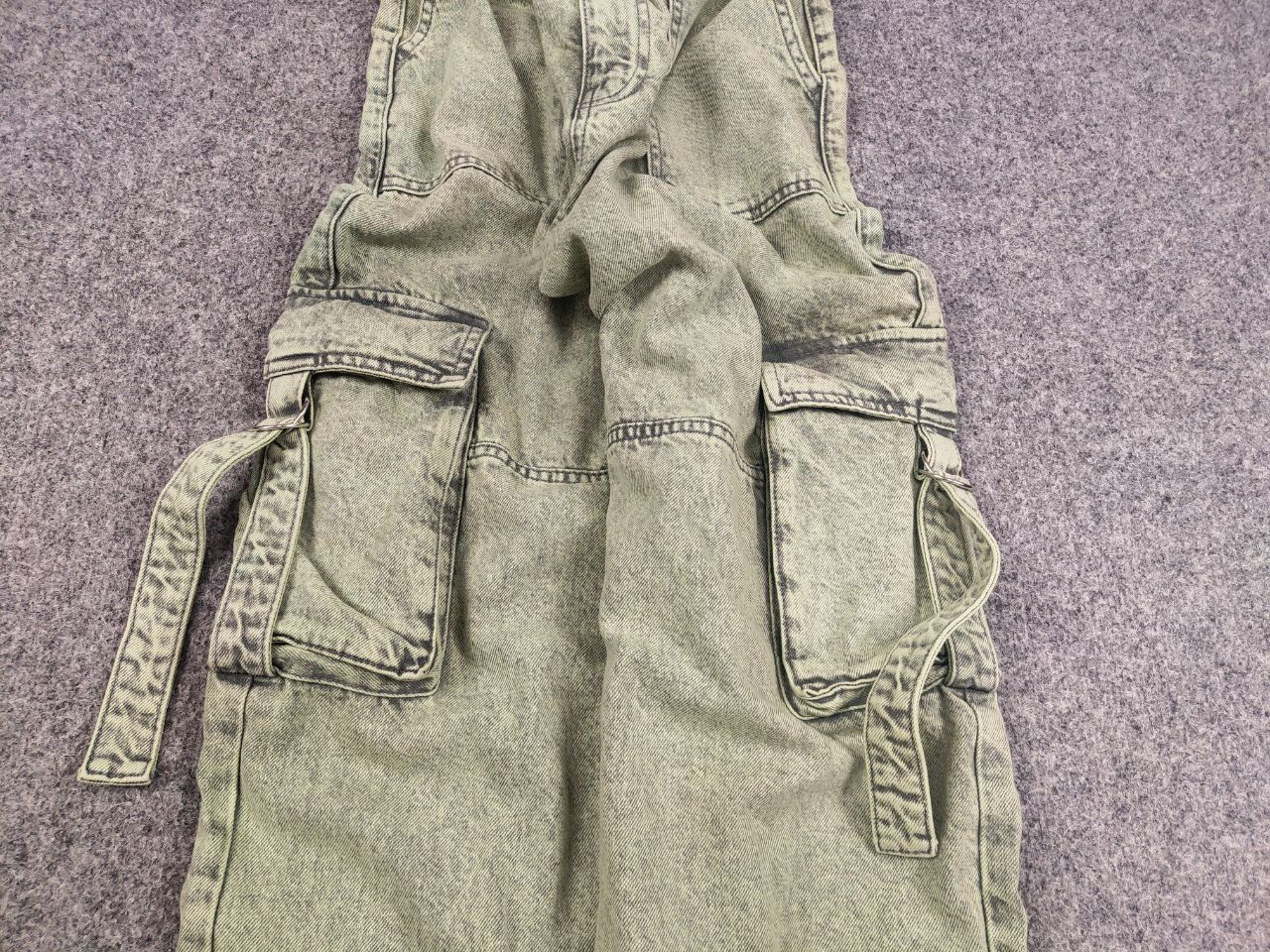 If Six Was Nine VTG Wide Cargo Baggy Rick Owens Junya Watanabe Style Jeans Size US 32 / EU 48 - 5 Thumbnail