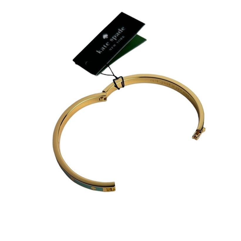Kate Spade Kate Spade Spot The Spade Enamel Hinged Bangle Bracelet Size ONE SIZE - 5 Thumbnail
