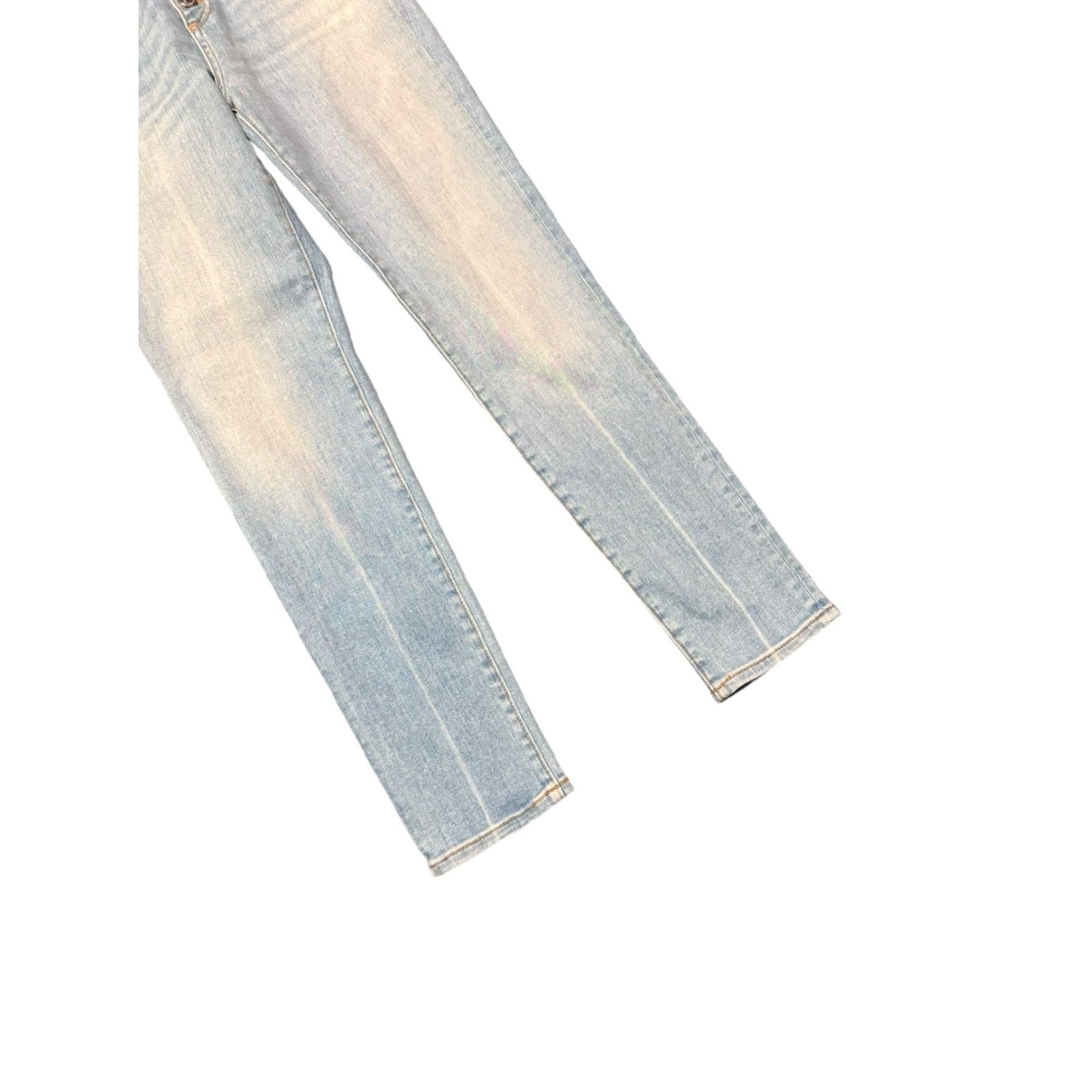 Veronica Beard VERONICA BEARD Jeans Womens 25 Light Wash Debbie Skinny High Rise Button Fly Size 42" / US 20 - 4 Thumbnail