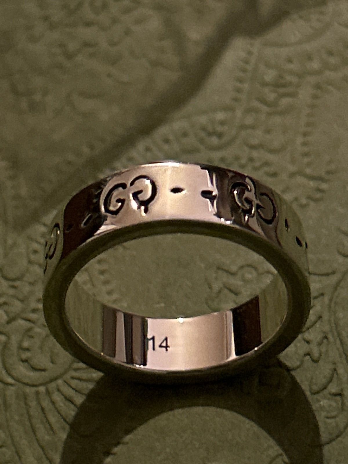 Gucci Gucci GG Ghost Costume Ring Silver Ag925 477932 Size ONE SIZE - 7 Thumbnail