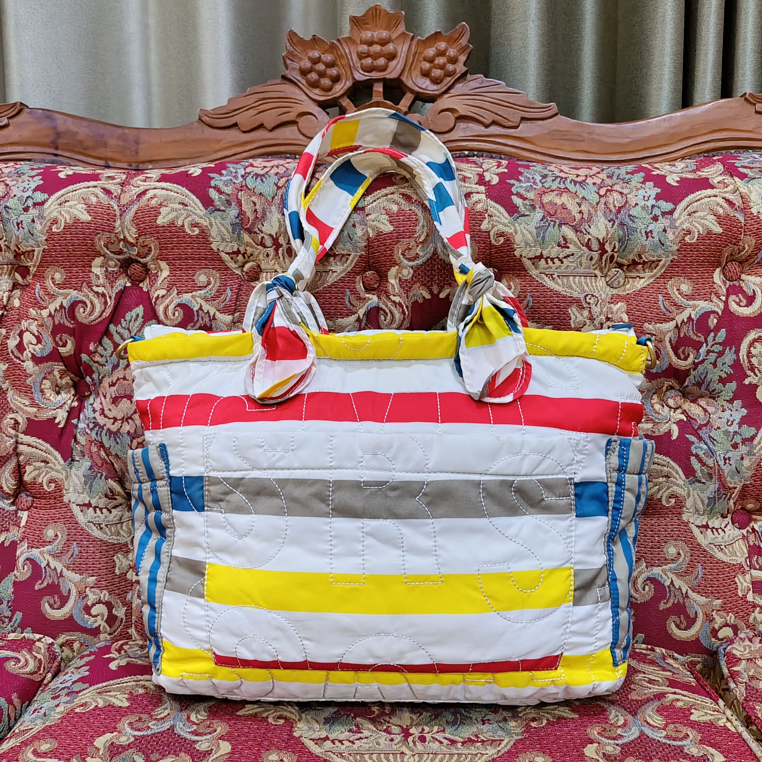 Marc by Marc Jacobs Marc By Marc Jacobs Multicolor Quilted Tote Bag Size ONE SIZE - 6 Thumbnail