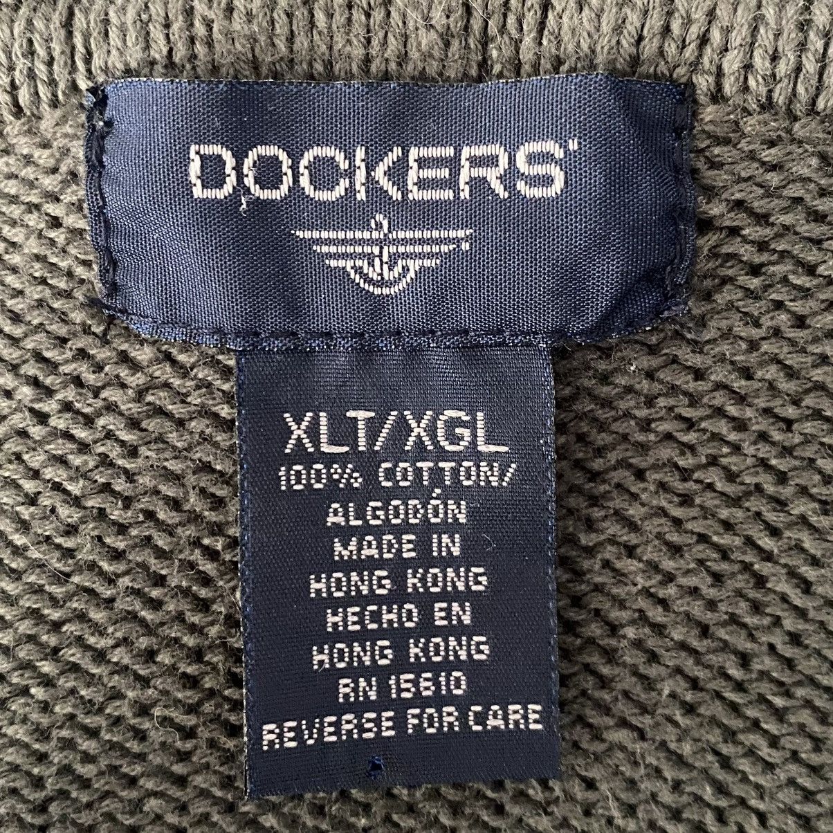 Dockers Vintage Dockers Army Green Knit Crewneck Sweater Mens SizeXL Size US XL / EU 56 / 4 - 4 Thumbnail