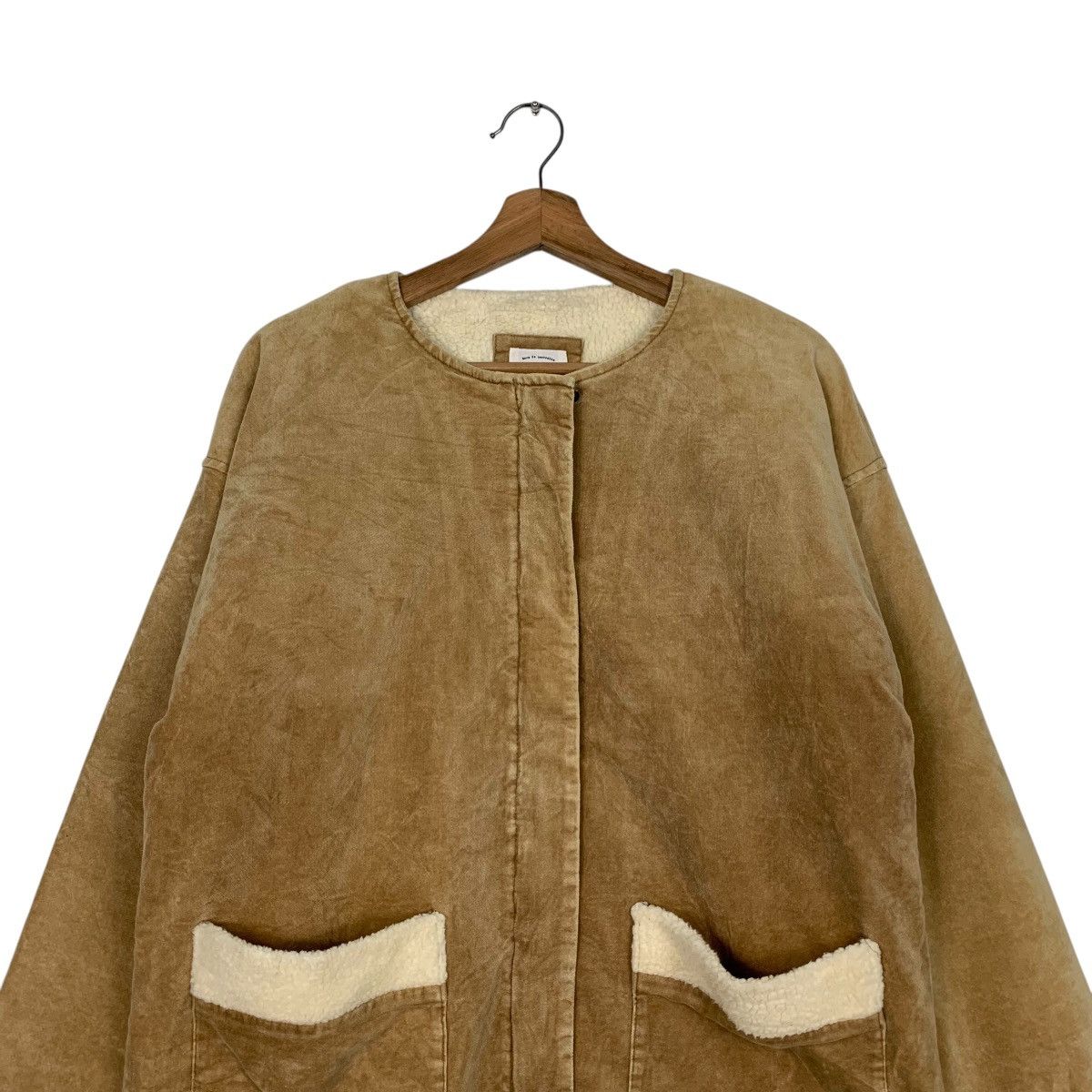Billabong BILLABONG Collarless Velour Jacket #2719-C122 Size US M / EU 48-50 / 2 - 2 Thumbnail