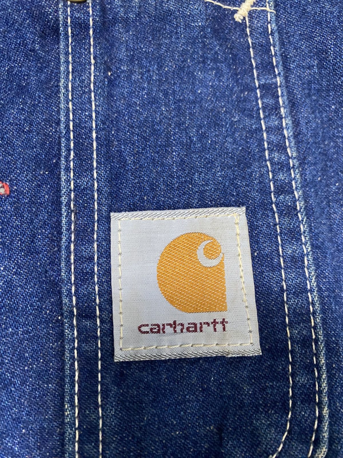 Carhartt Vintage Carhartt Denim Overalls Size US L / EU 52-54 / 3 - 12 Thumbnail