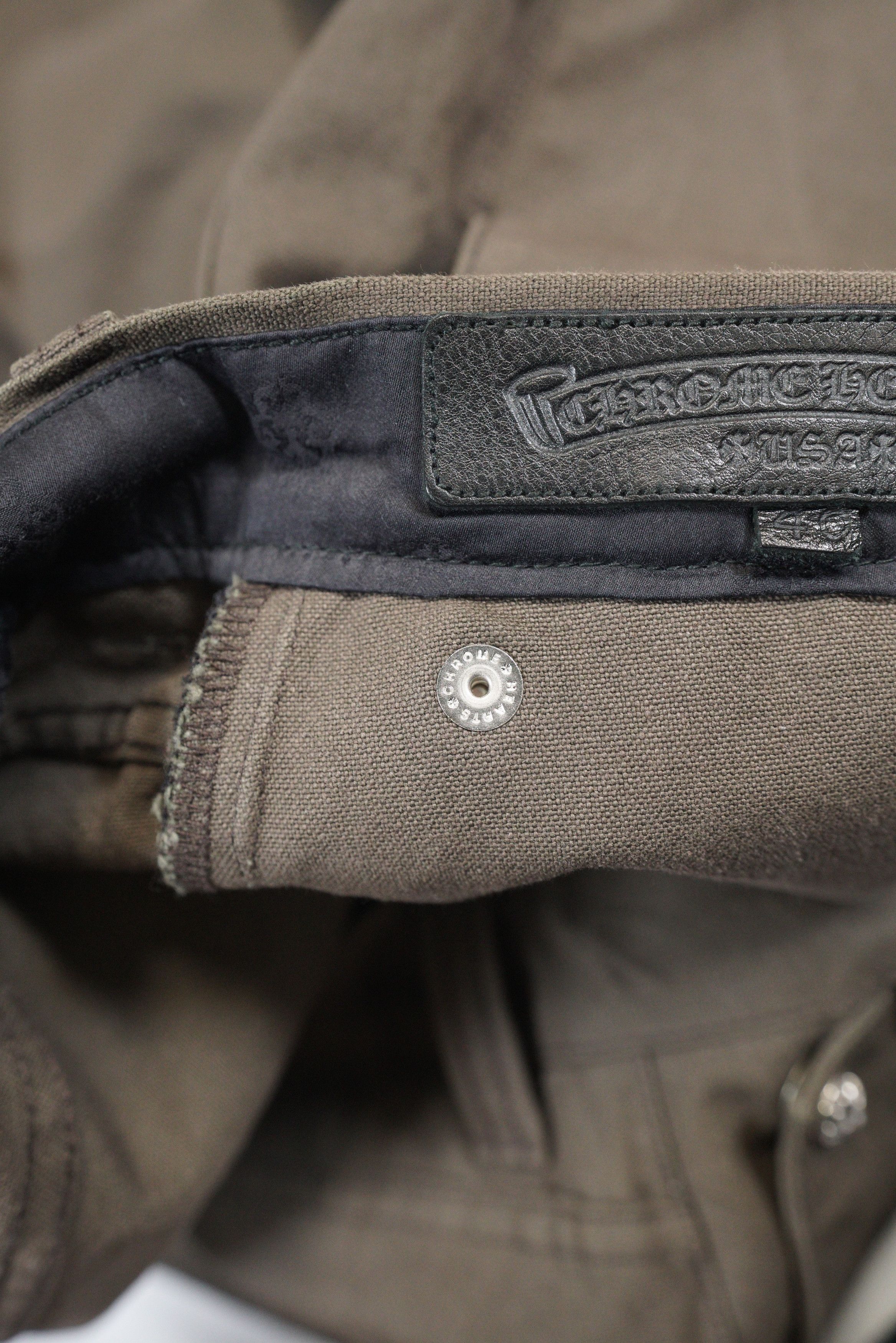 Chrome Hearts Chrome Hearts Brown Patch Work Pants - 40 Size US 40 / EU 56 - 13 Thumbnail