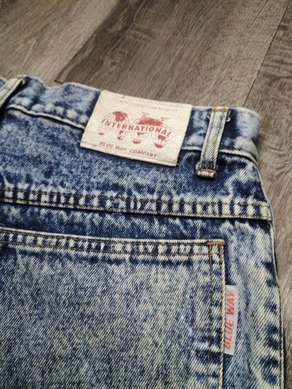 If Six Was Nine × Japanese Brand × Le Grande Bleu (L.G.B.) Rare BLUE WAY acid wash jeans Japanese brand Size US 29 - 5 Thumbnail