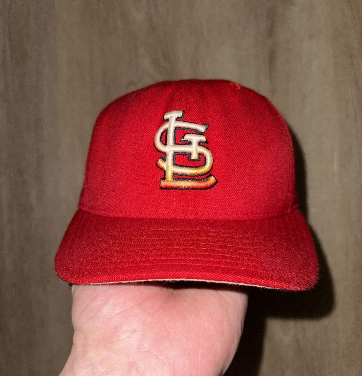 MLB × New Era × Vintage Vintage St Louis Cardinals New Era Fitted Hat Size 6 7/8 Size ONE SIZE - 1 Thumbnail