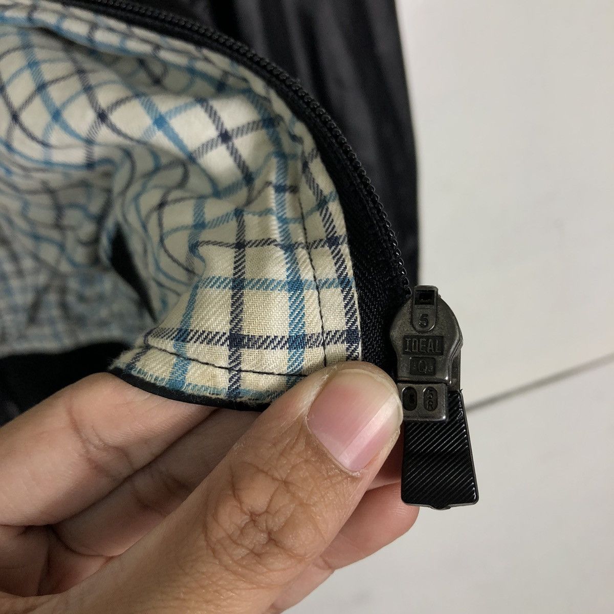 Diesel 🔥Vintage Bomber Jacket Diesel Tartan Desing Lining Biker Size US M / EU 48-50 / 2 - 15 Thumbnail
