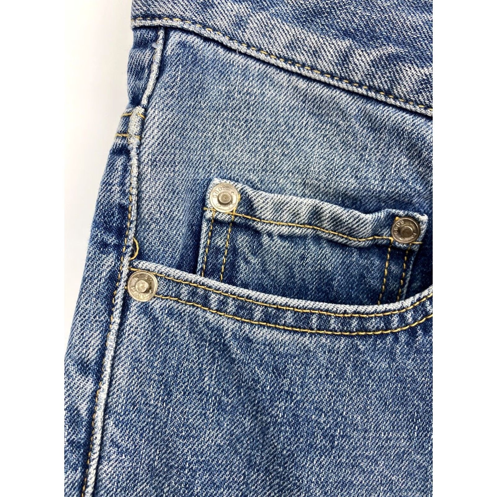 Golden Goose VINTAGE Golden Goose Jeans Venezia Y2K Rare Retro Men's Jeans 29 Blue Size US 29 - 6 Thumbnail