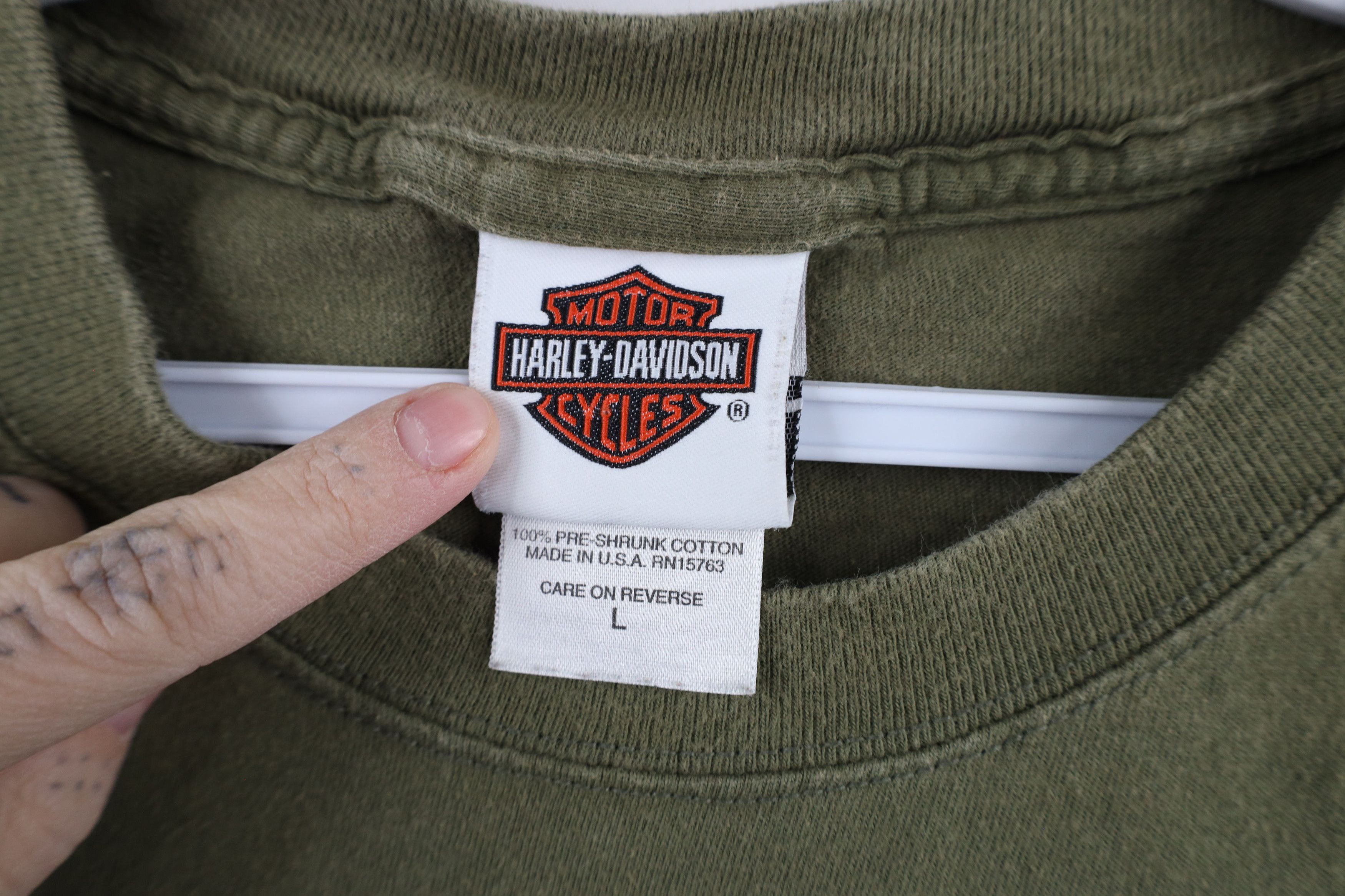 Harley Davidson × Vintage Vintage Y2K 2006 Harley Davidson Passage Alaska T-Shirt USA Size US L / EU 52-54 / 3 - 9 Thumbnail